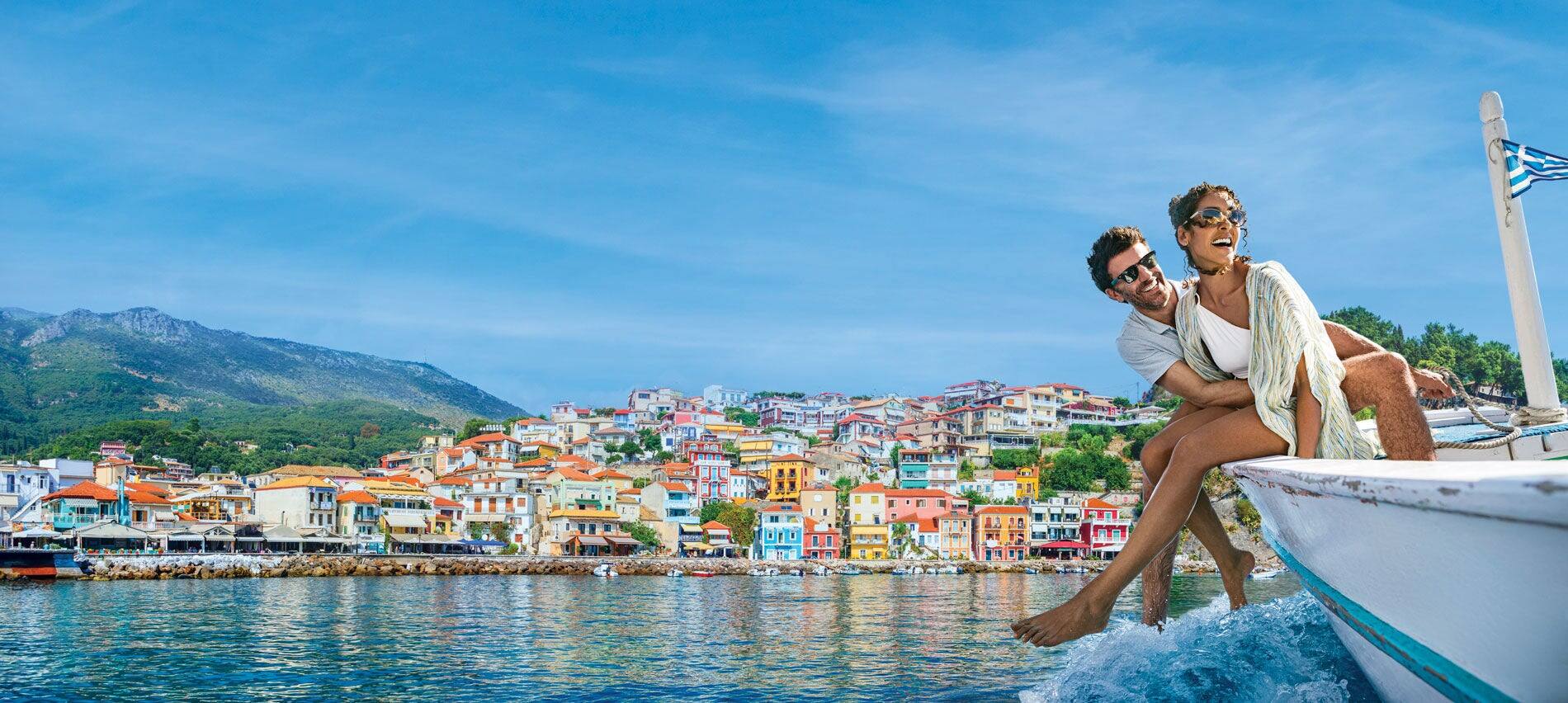 Couple in the Mediterranean