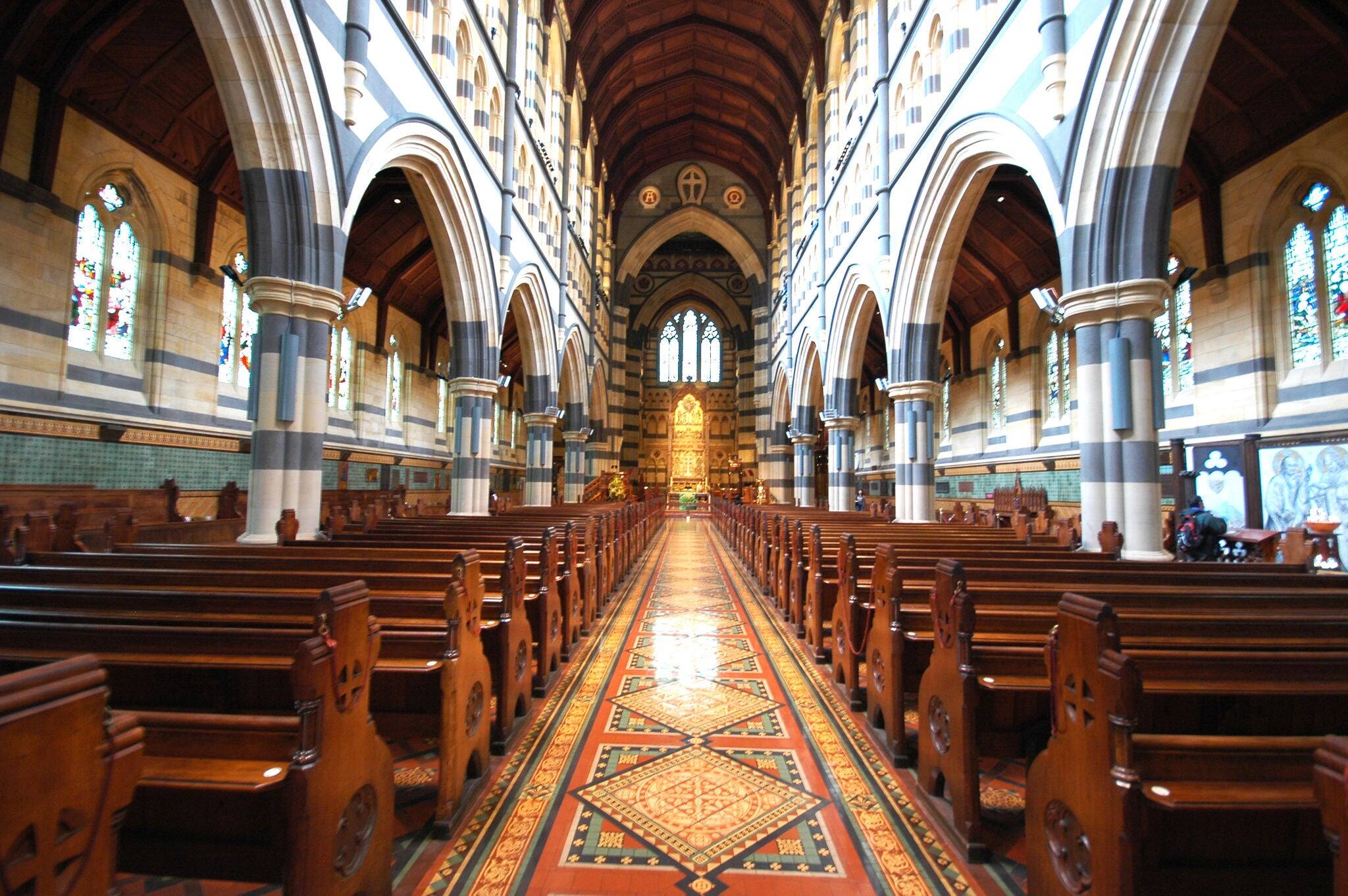 Interior of St.Paul Cathedral, Melbourne