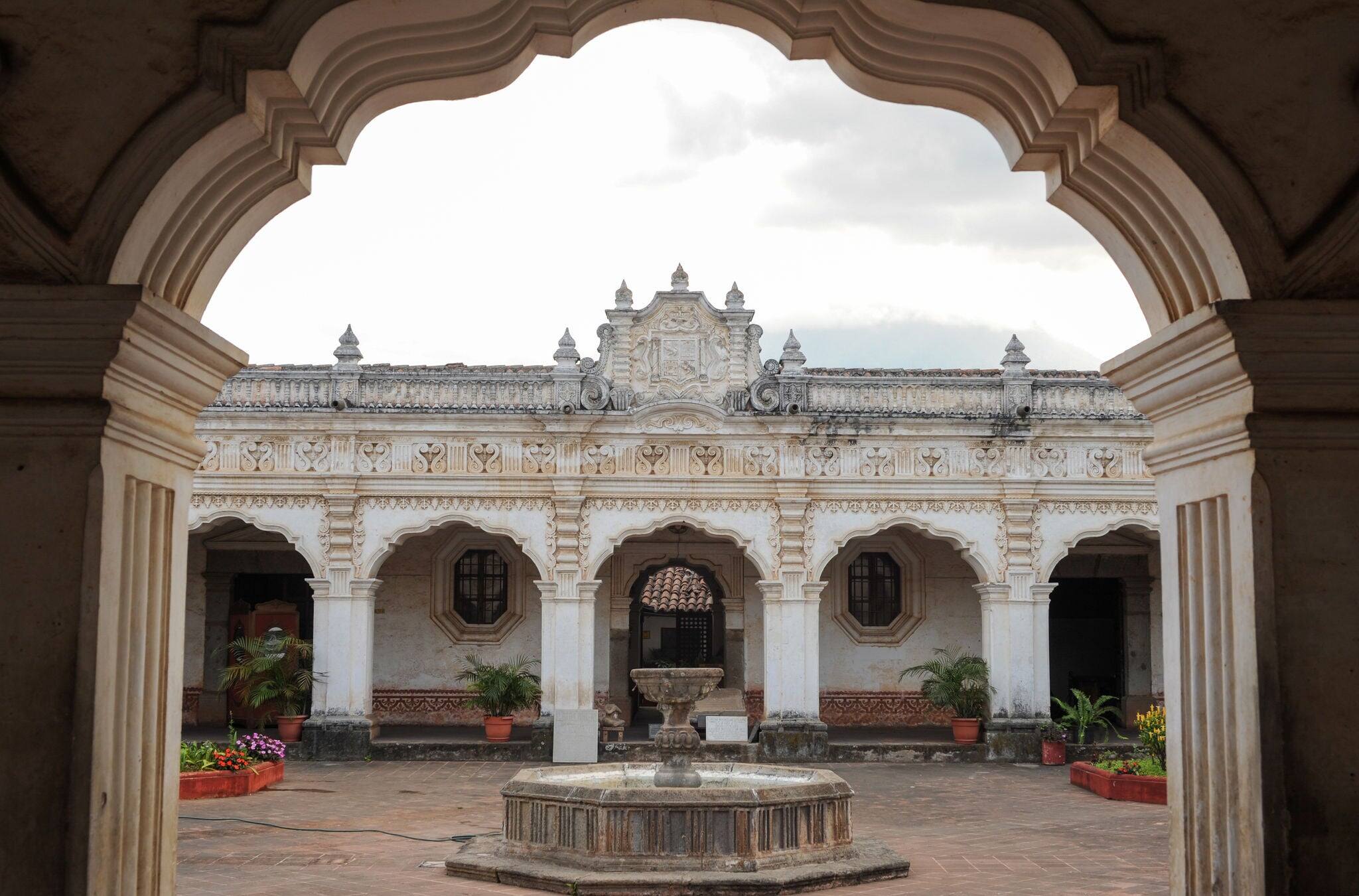 Colonial art museum of Antigua on Guatemala