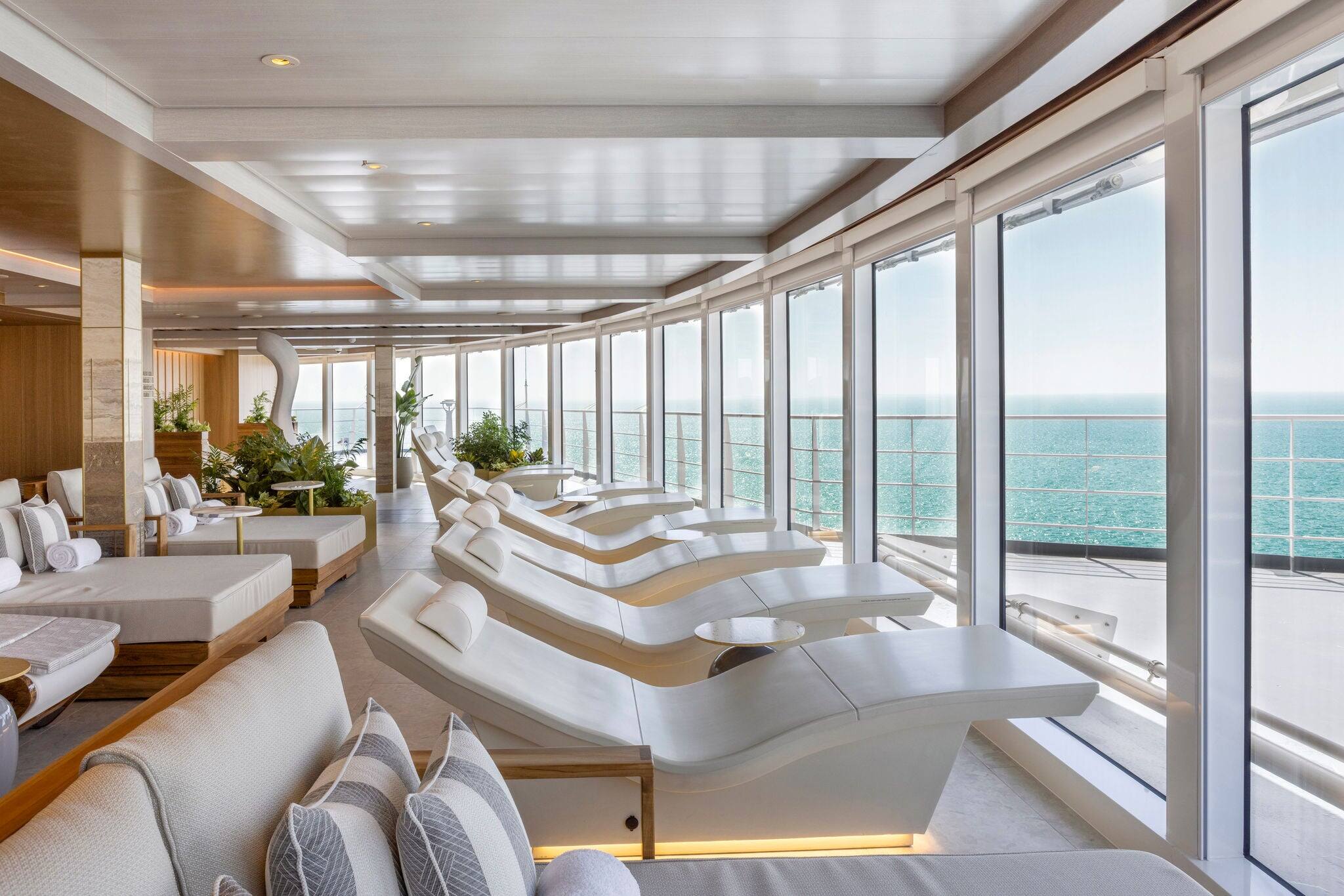 Thermal Lounge on NCL Viva.