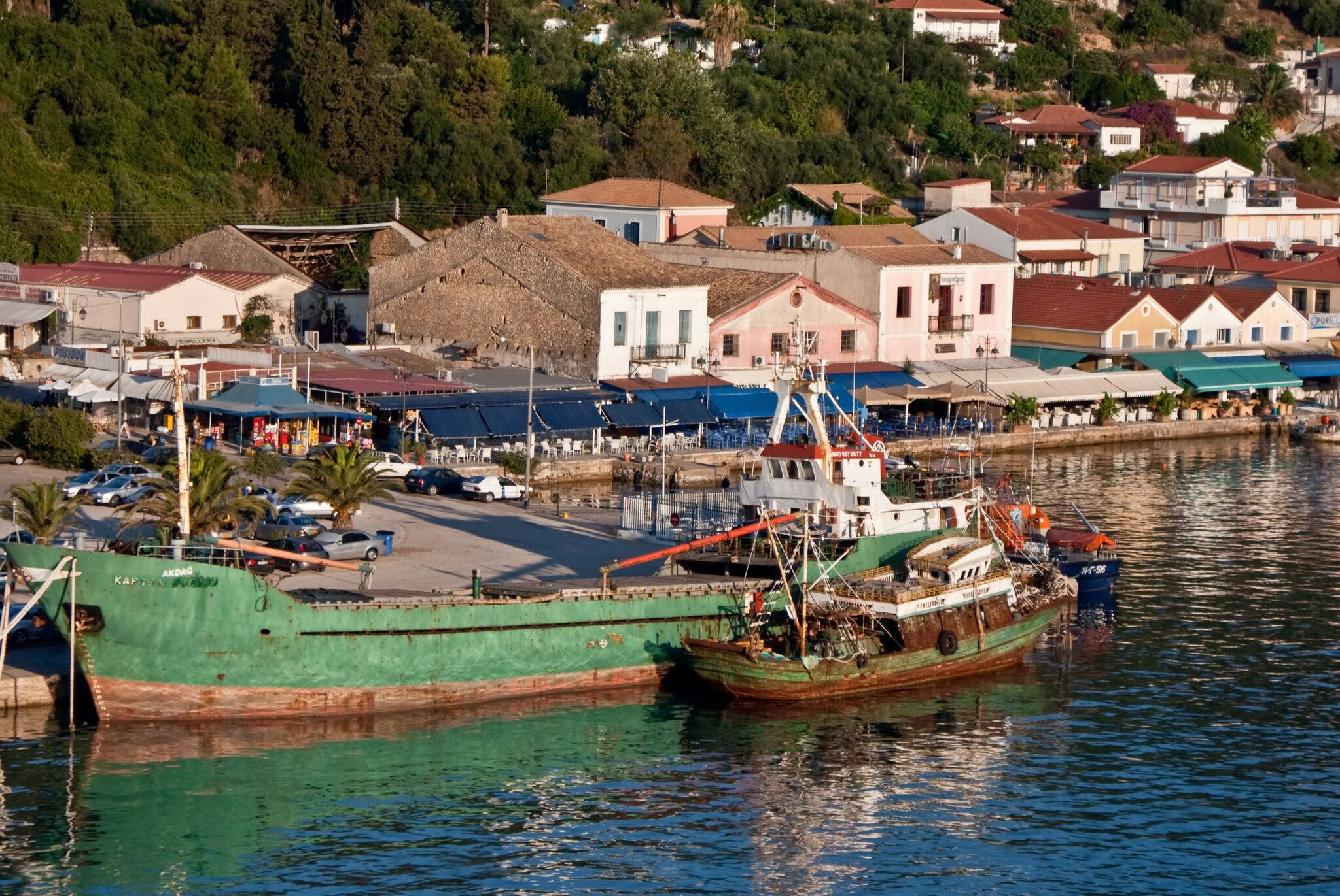 Harbor at Katakolon, Olympia, Greece