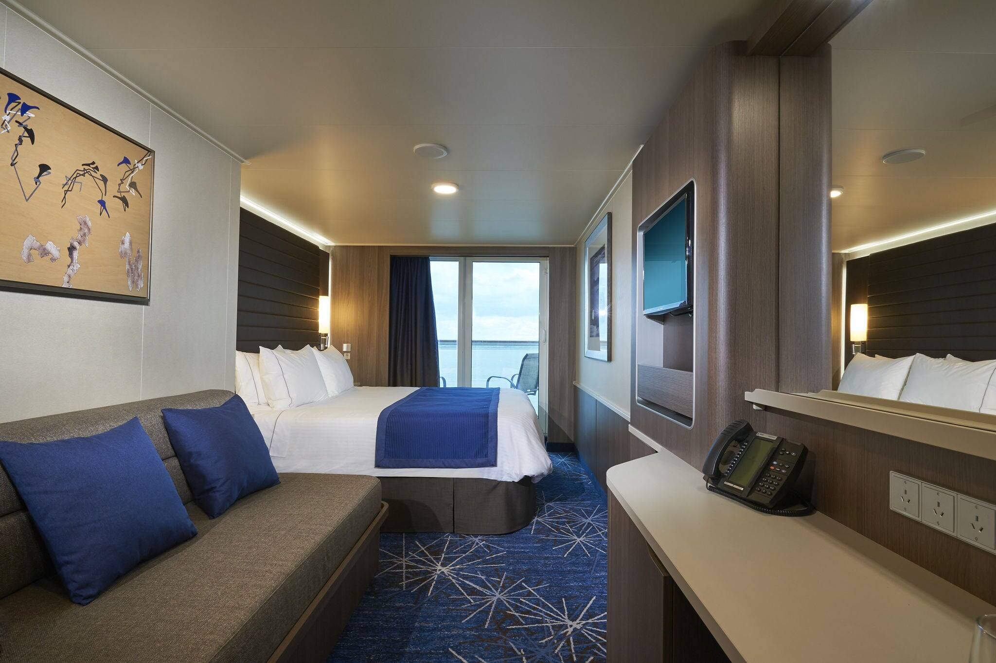 NCL Joy Stateroom Club Balcony Suite