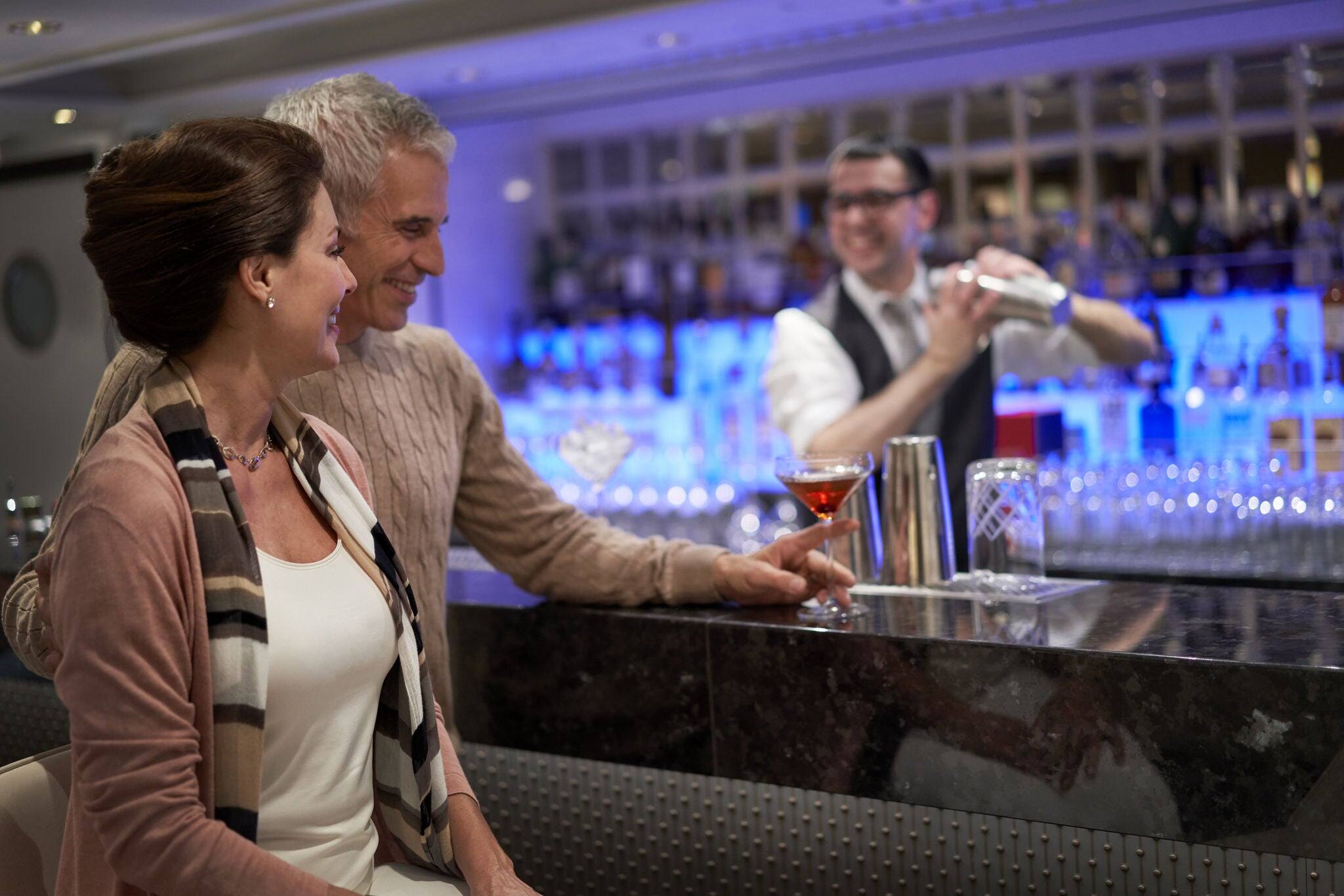 NCL Encore Bars Lounges The Haven Lounge