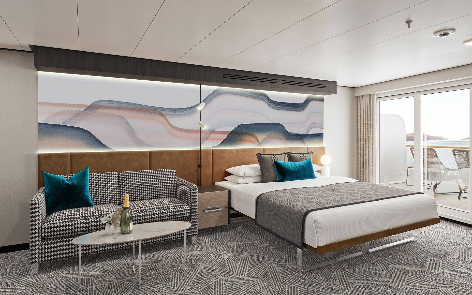 Club Balcony Suite, Norwegian Aqua