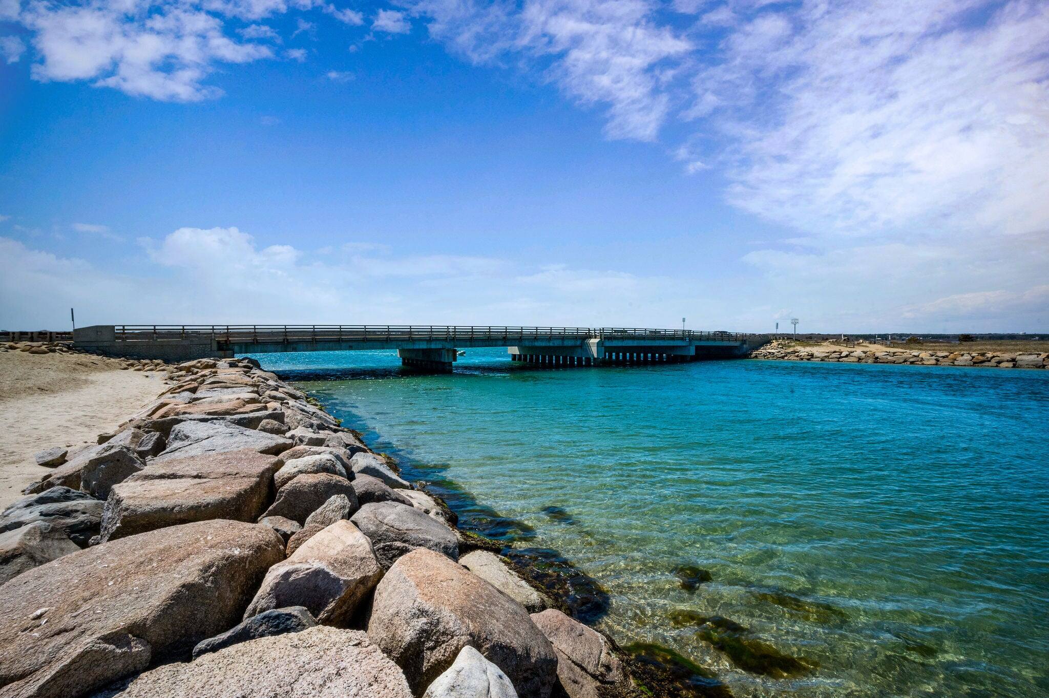 Jaws bridge in Martha's Vineyard