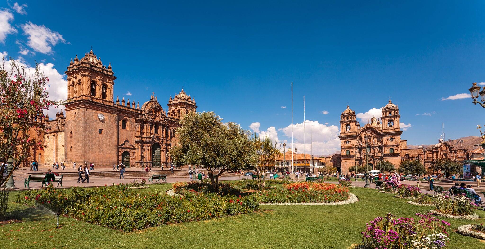View of  Cuzco cathedral church