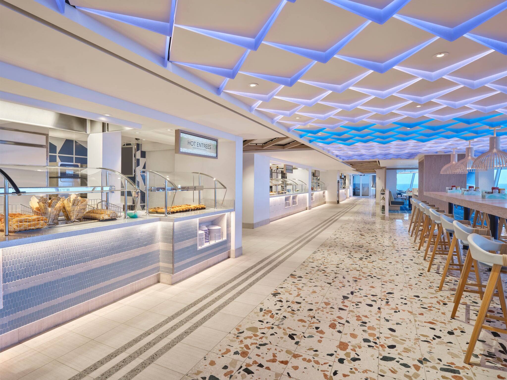 NCL Prima Dining Surfside Cafe Buffet