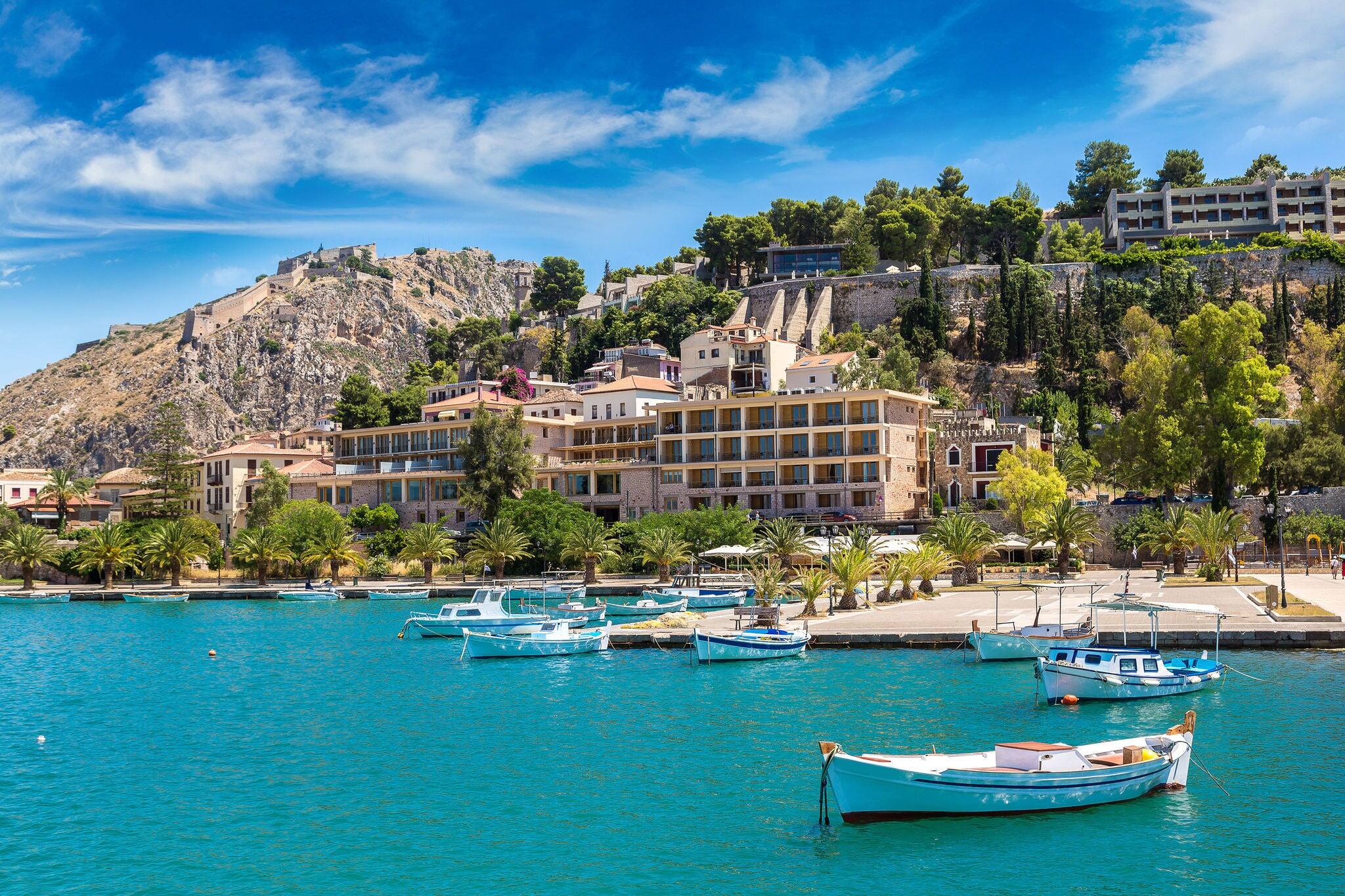 Greece, Nafplion in a beautiful summer day
