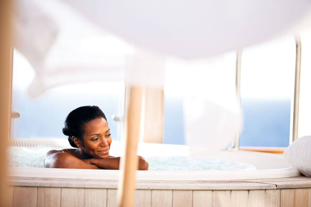 The Haven Garden Villa Hot Tub