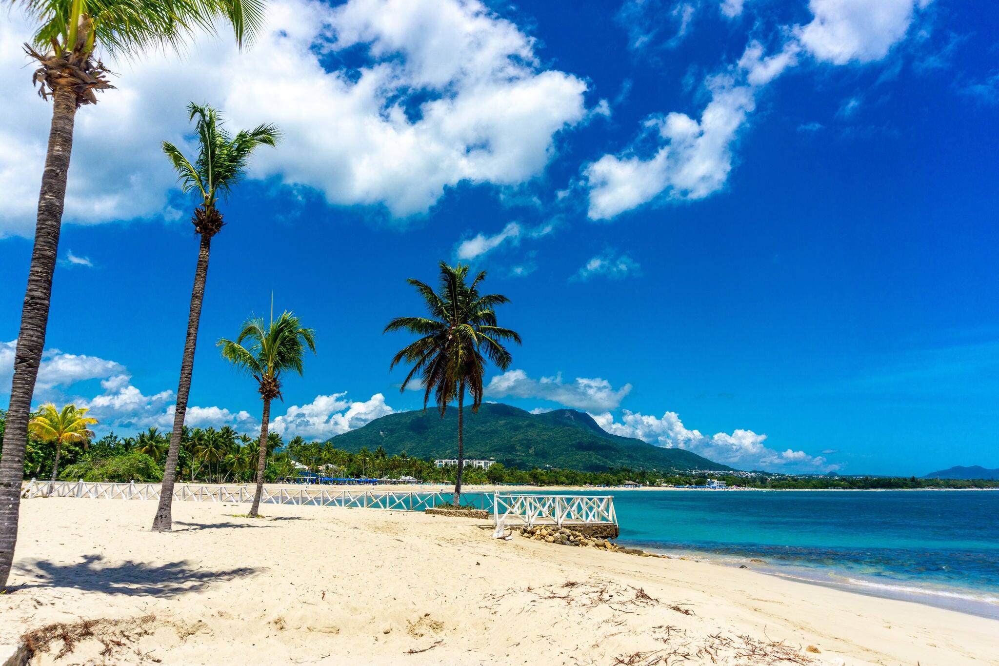 Puerto Plata - Dominican Republic, Beautiful Tropical Beach - July, 2022