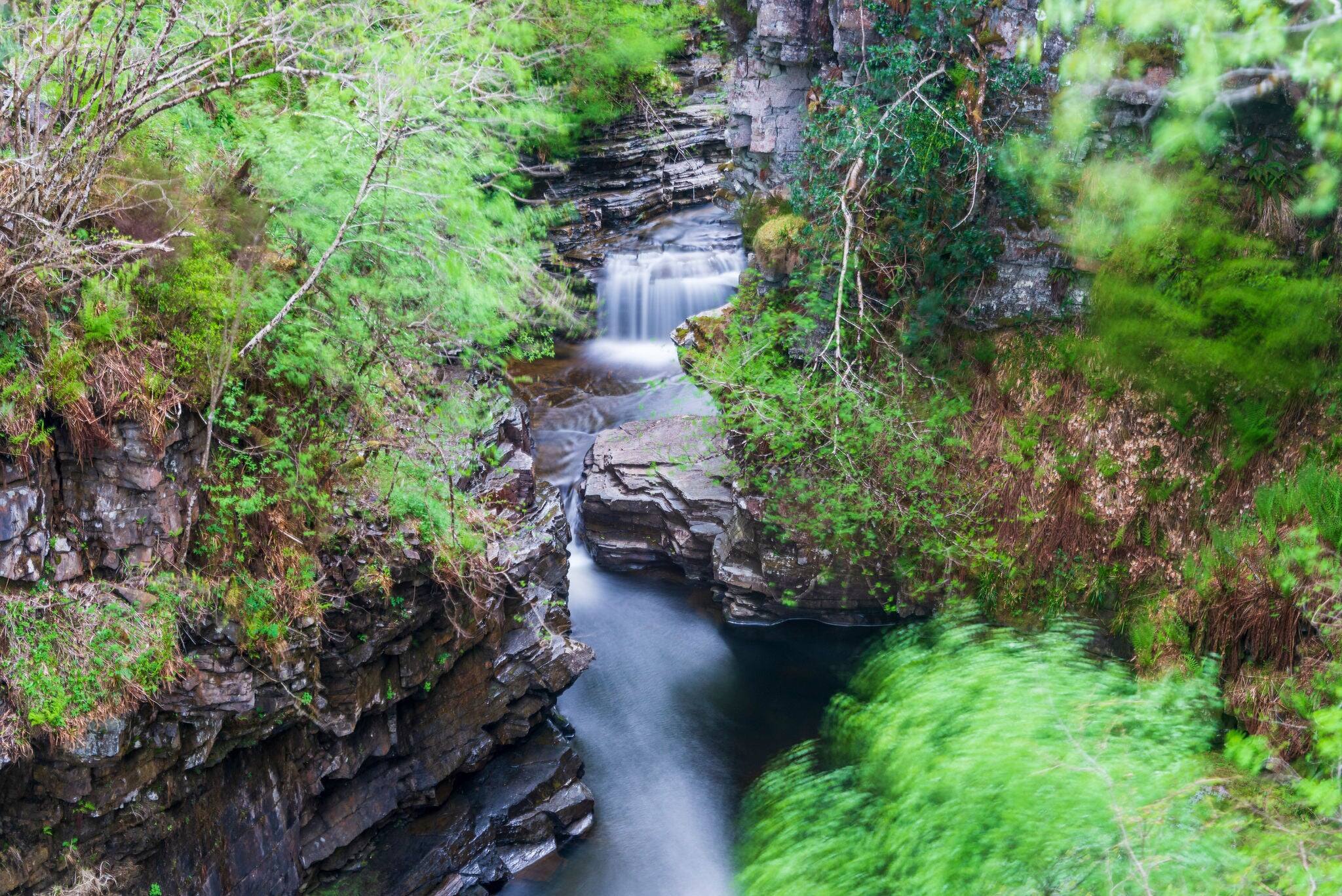 Corrieshalloch Gorge sceneries