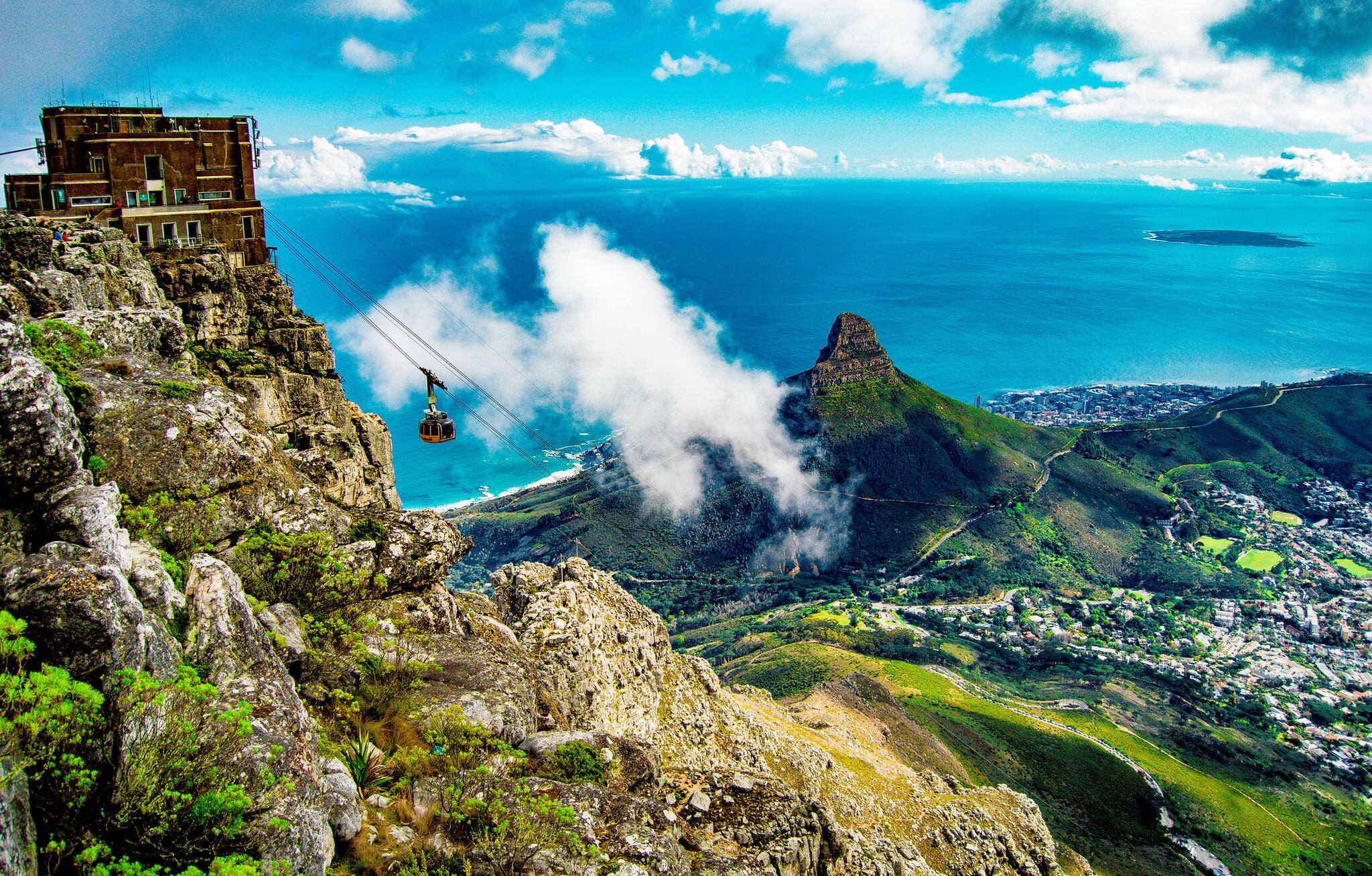 Beautiful Table Mountain, Capetown, South Africa