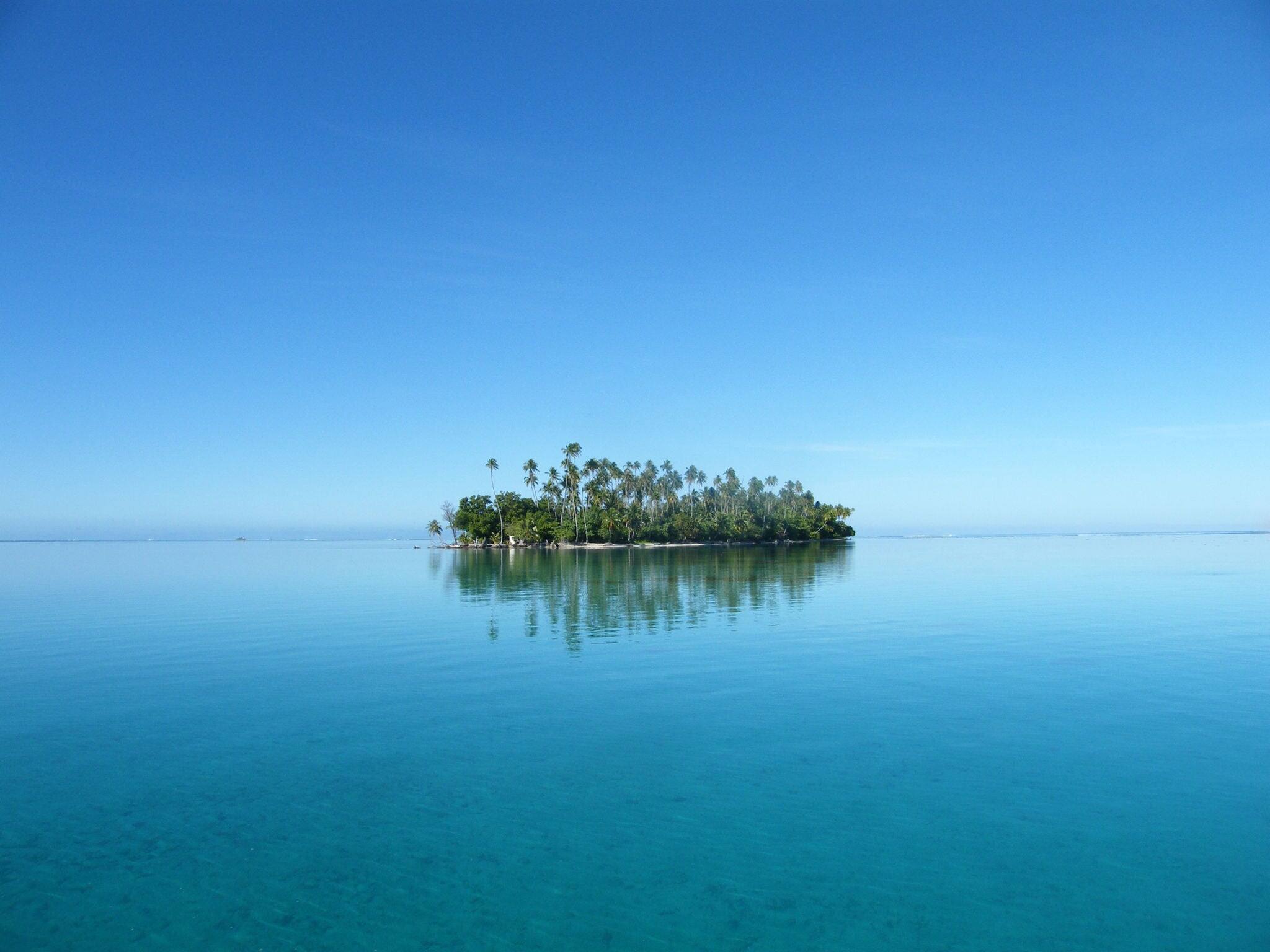 Island in Raiatea - French Polynesia
