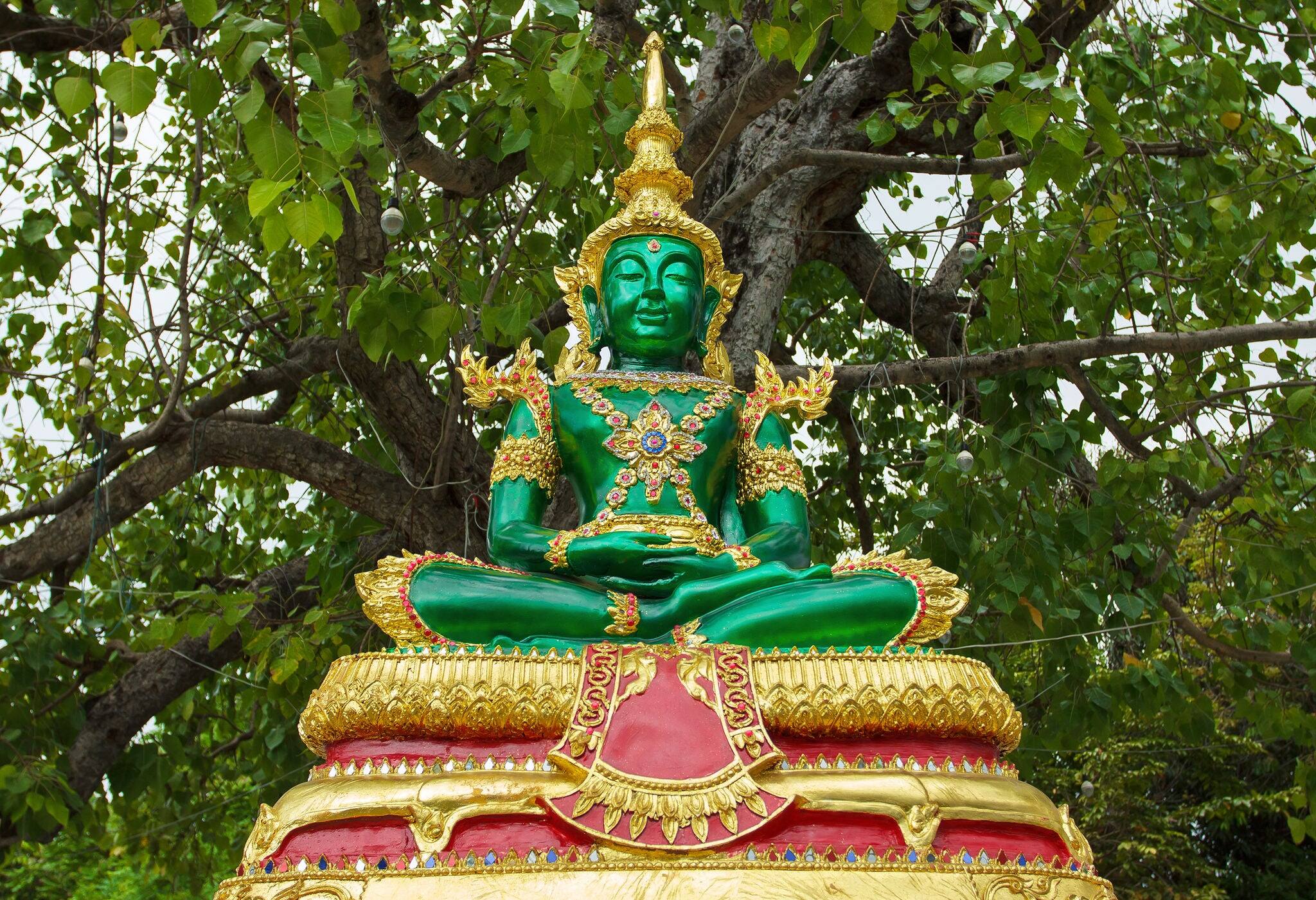 Statue of Buddha near Wat Arun in Bangkok, Thailand