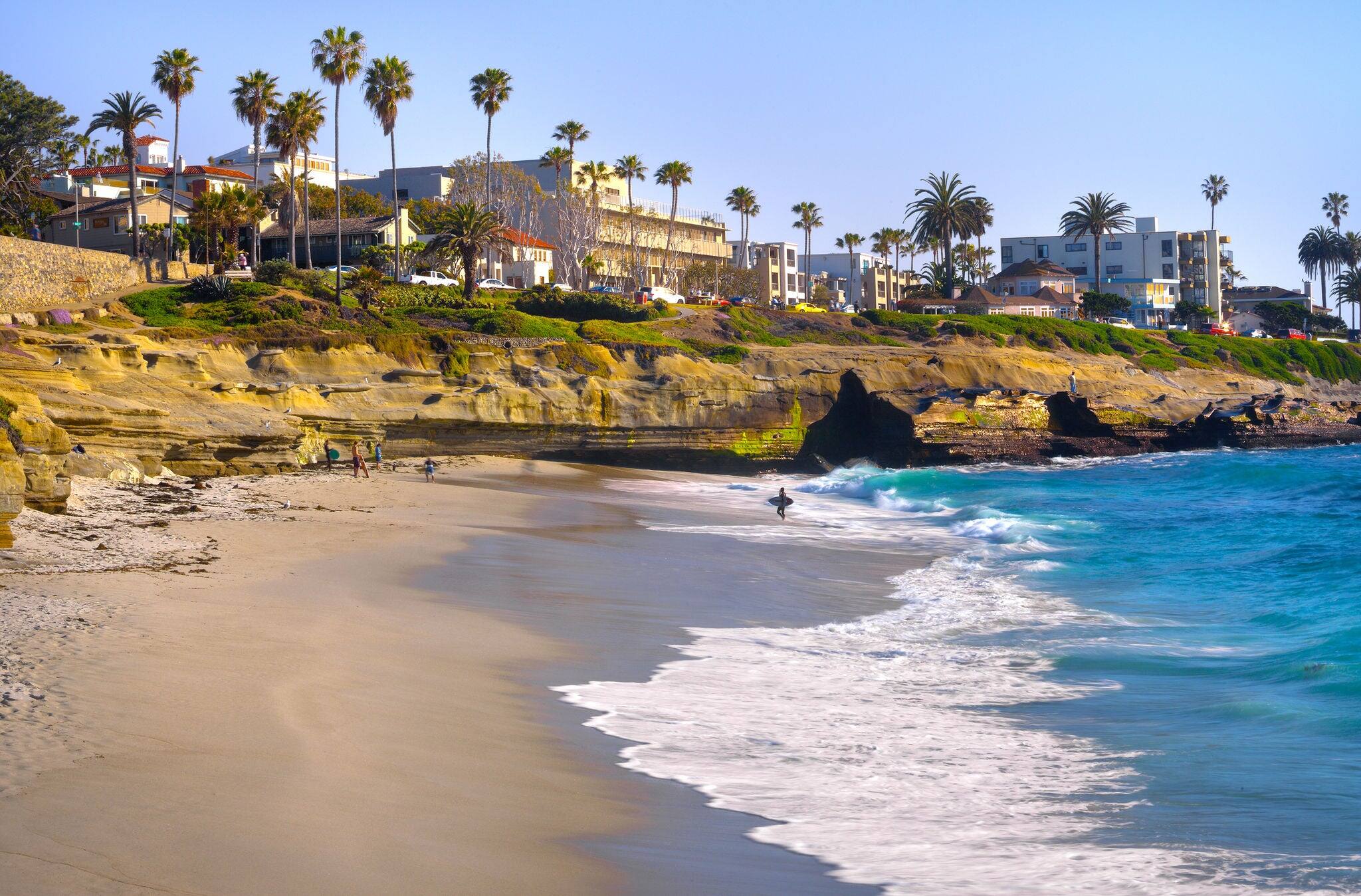 La Jolla Shores in La Jolla San Diego, Southern California Coast