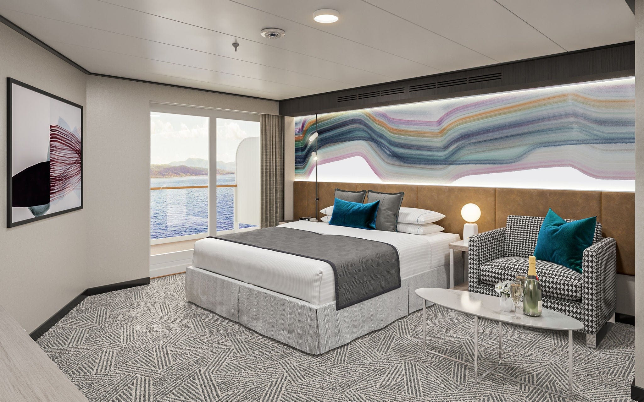 Suite Club con balcón y balcón grande