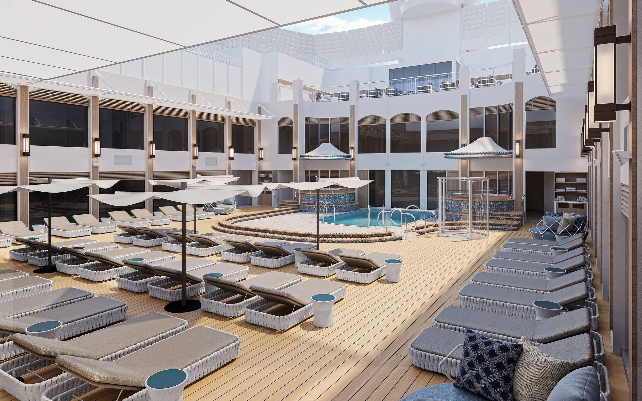NCL Epic Public The Haven Courtyard