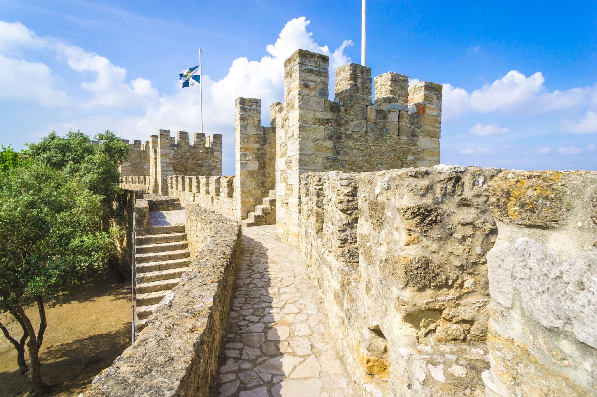 Lisbon, Portugal, The Castelo de Sao Jorge