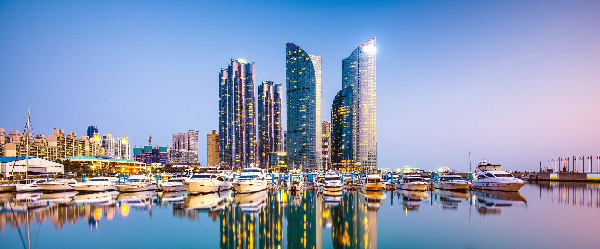 Busan, South Korea cityscape
