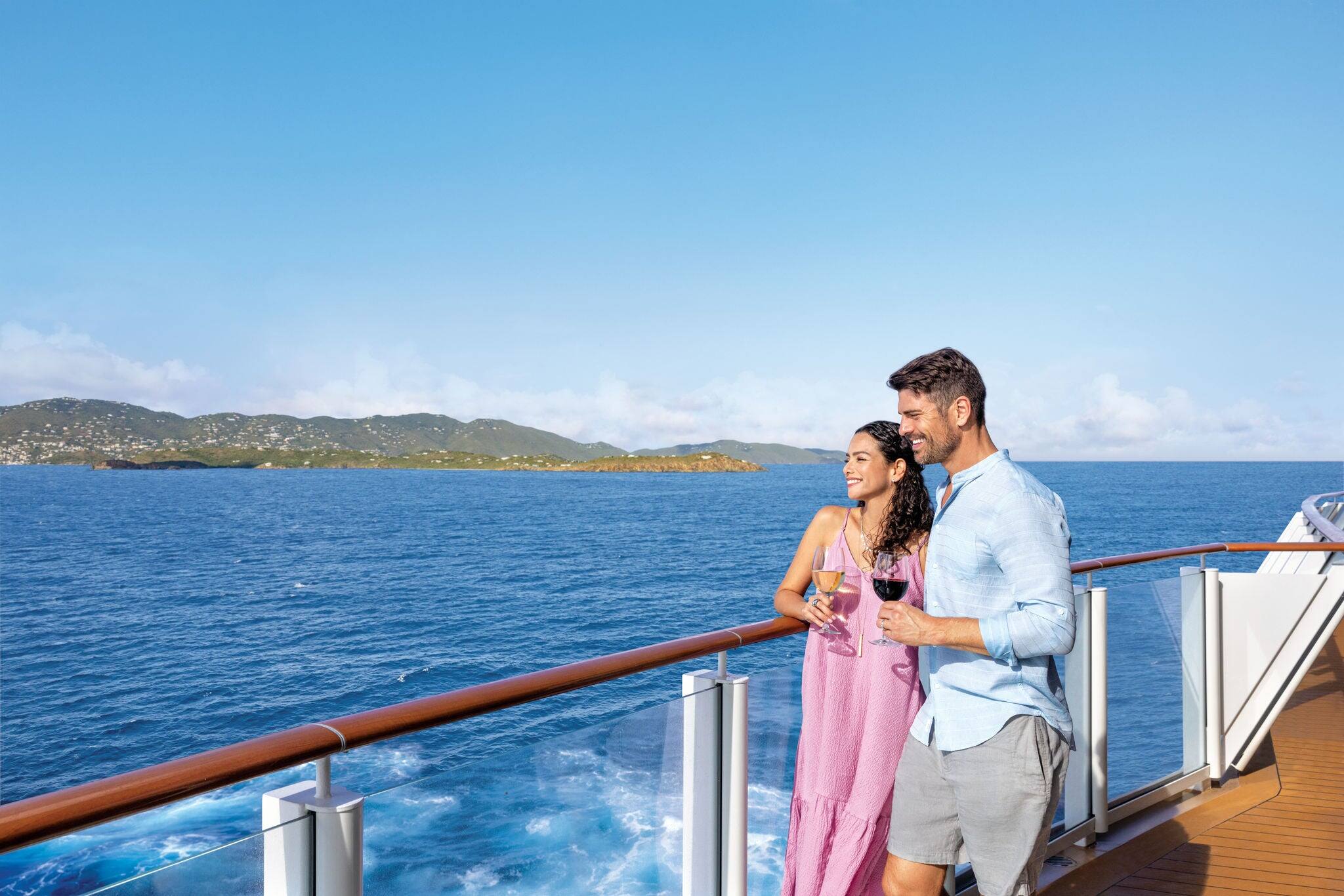 NCL-Eastern-Caribbean-Cruise-Couple-Shipdeck