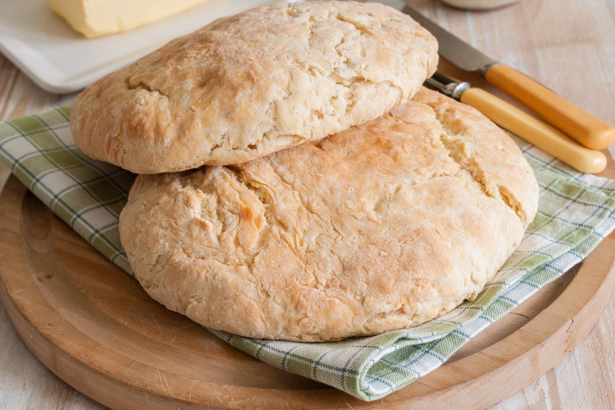 Damper or Fadge a traditional no yeast quick bread