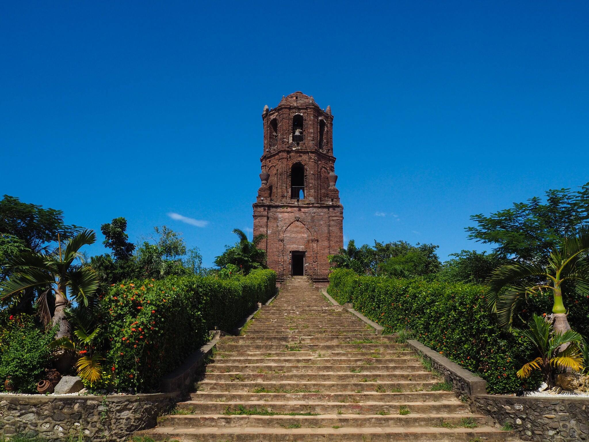 Bell Tower in Vigan town, Philippines