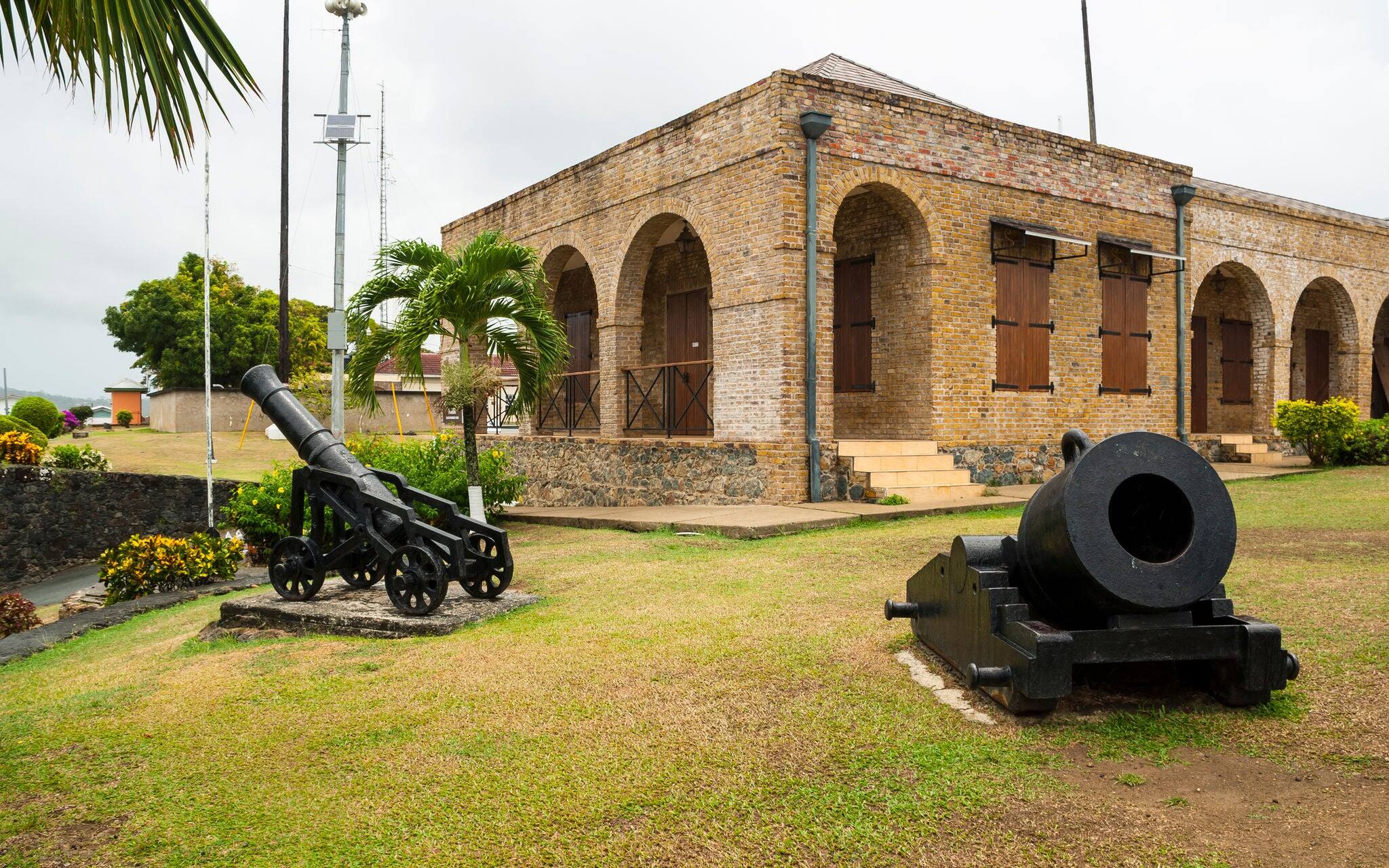 Fort King George in Tobago