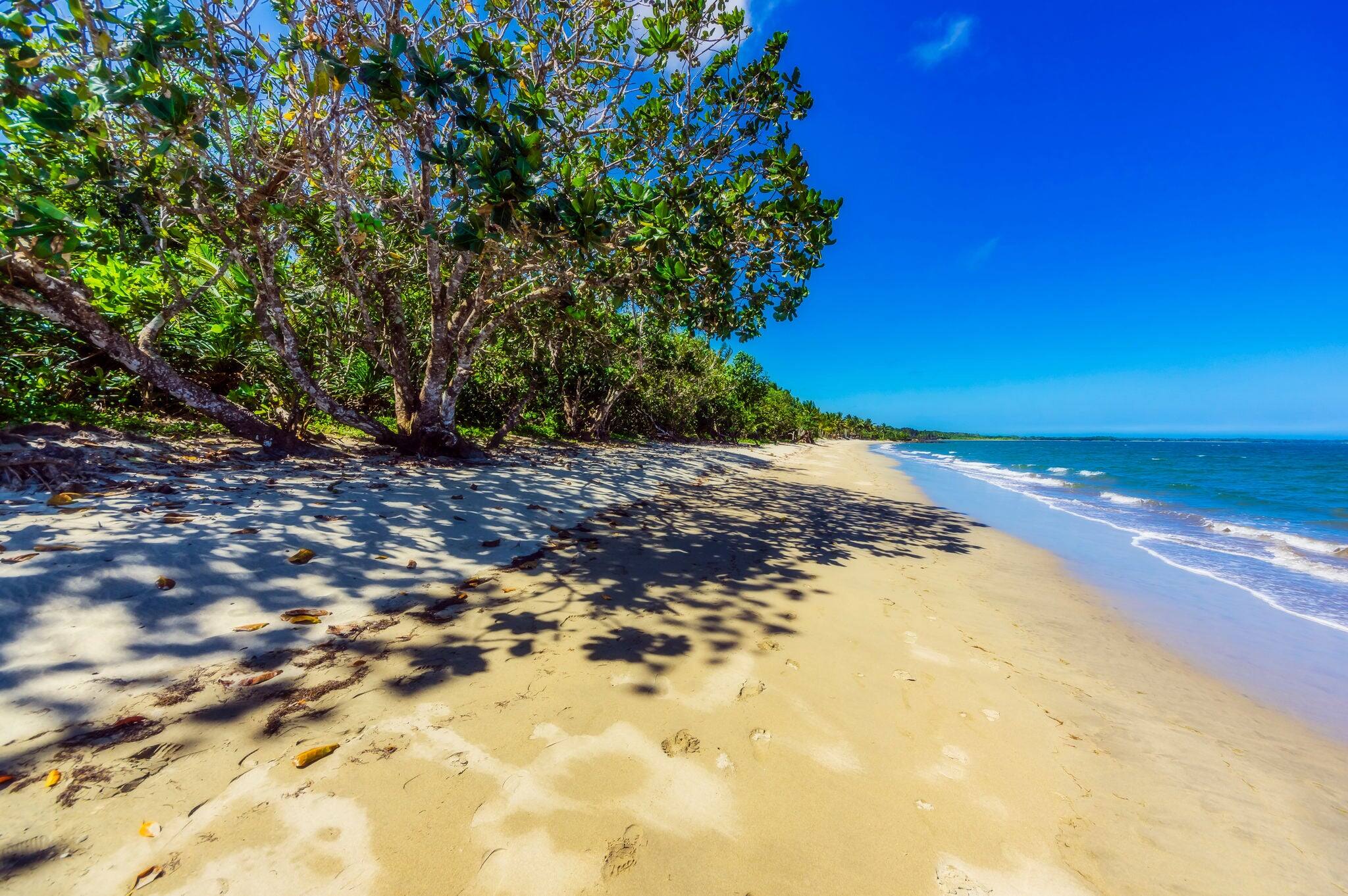 Beaches of Suva, Fiji, pacific ocean