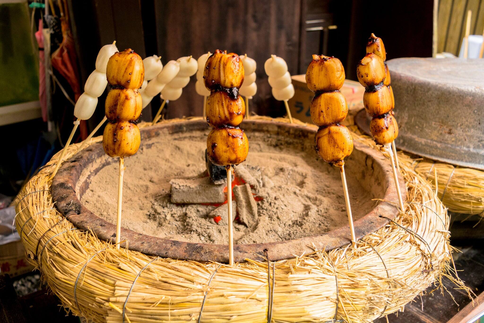 some dumpling sweets of miyazaki