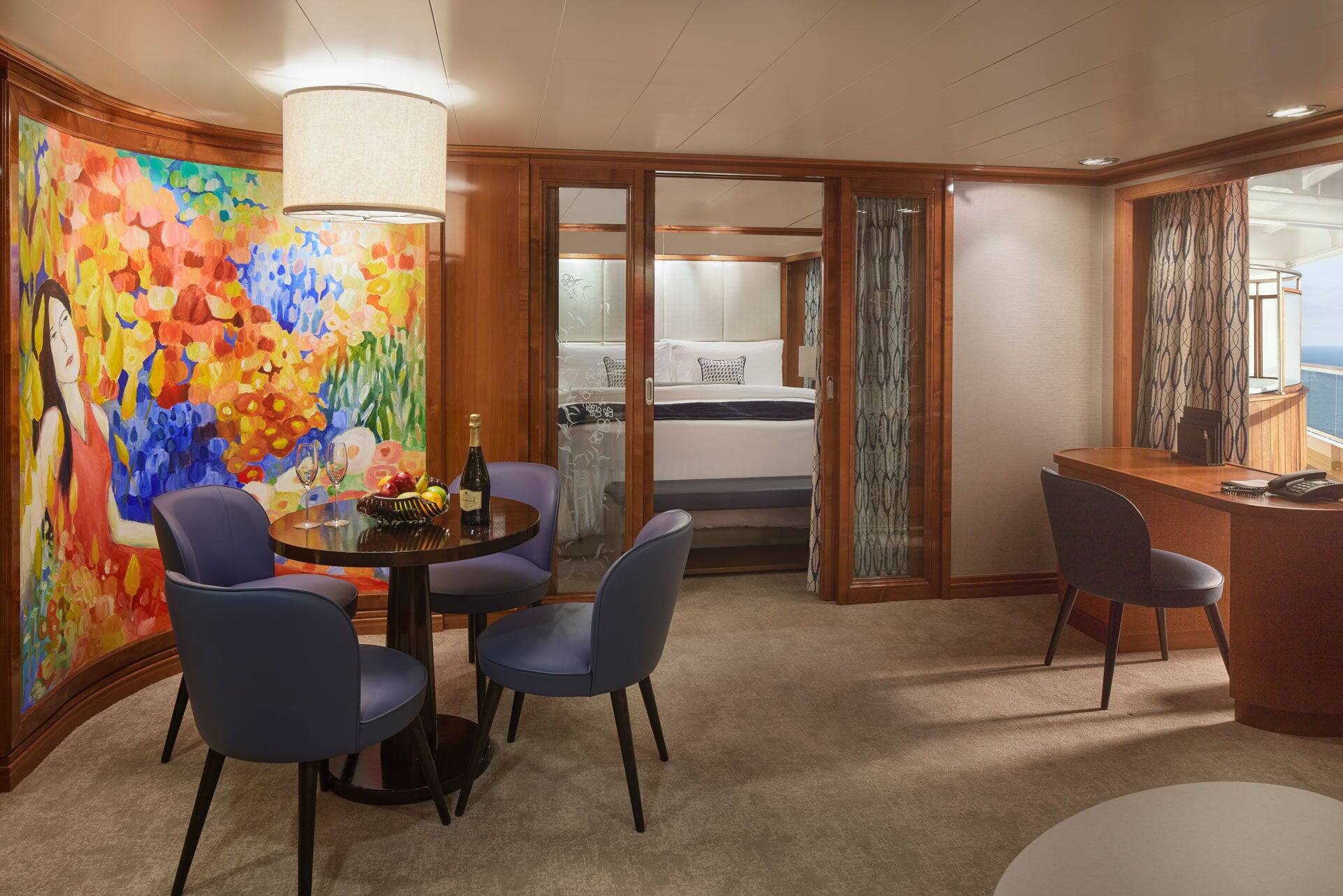 Suite principal con balcón grande, Pride of America
