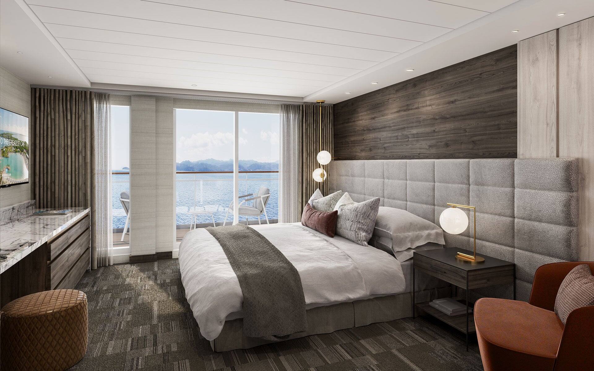 The Haven Courtyard Penthouse with Balcony Bedroom
