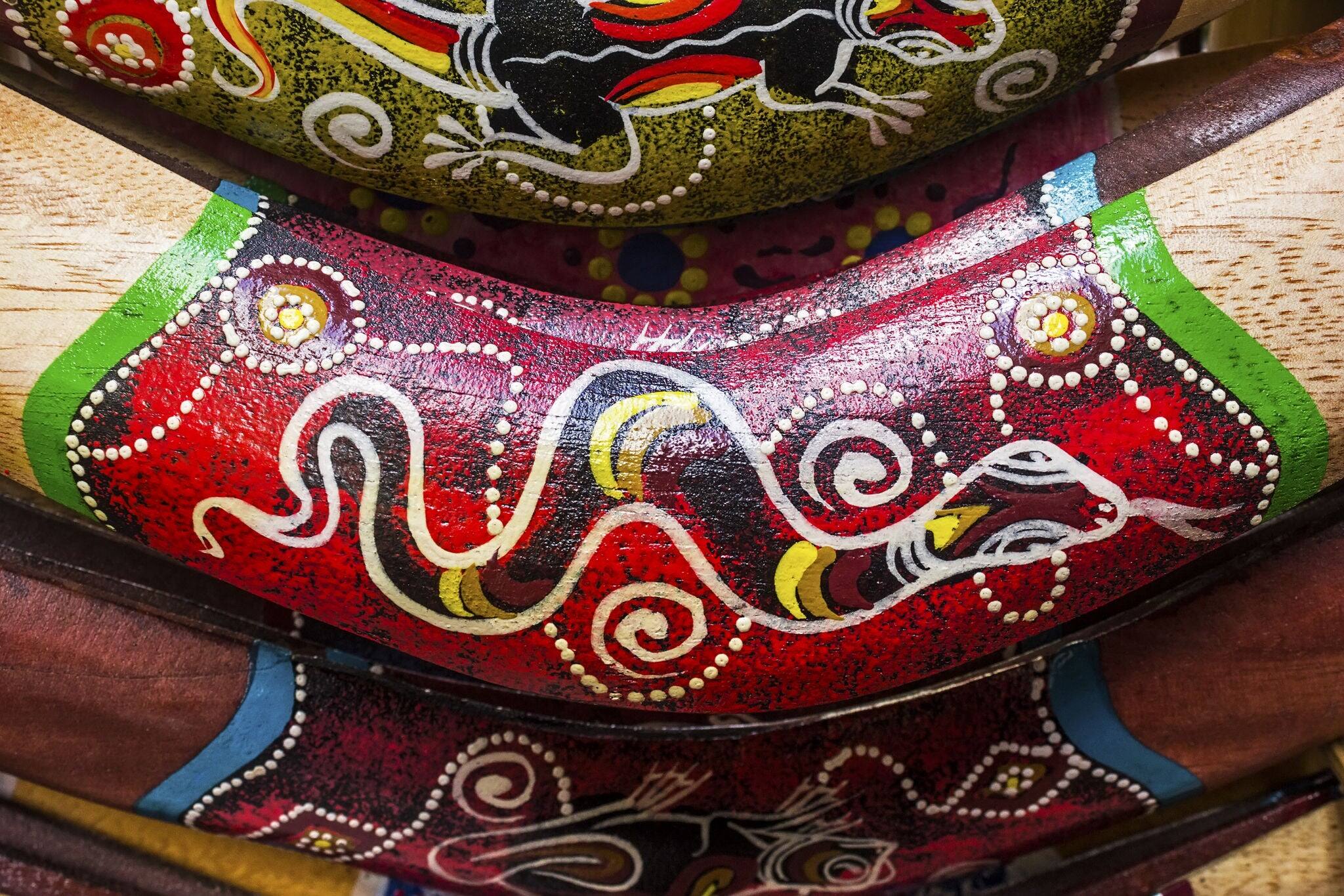 Boomerangs background