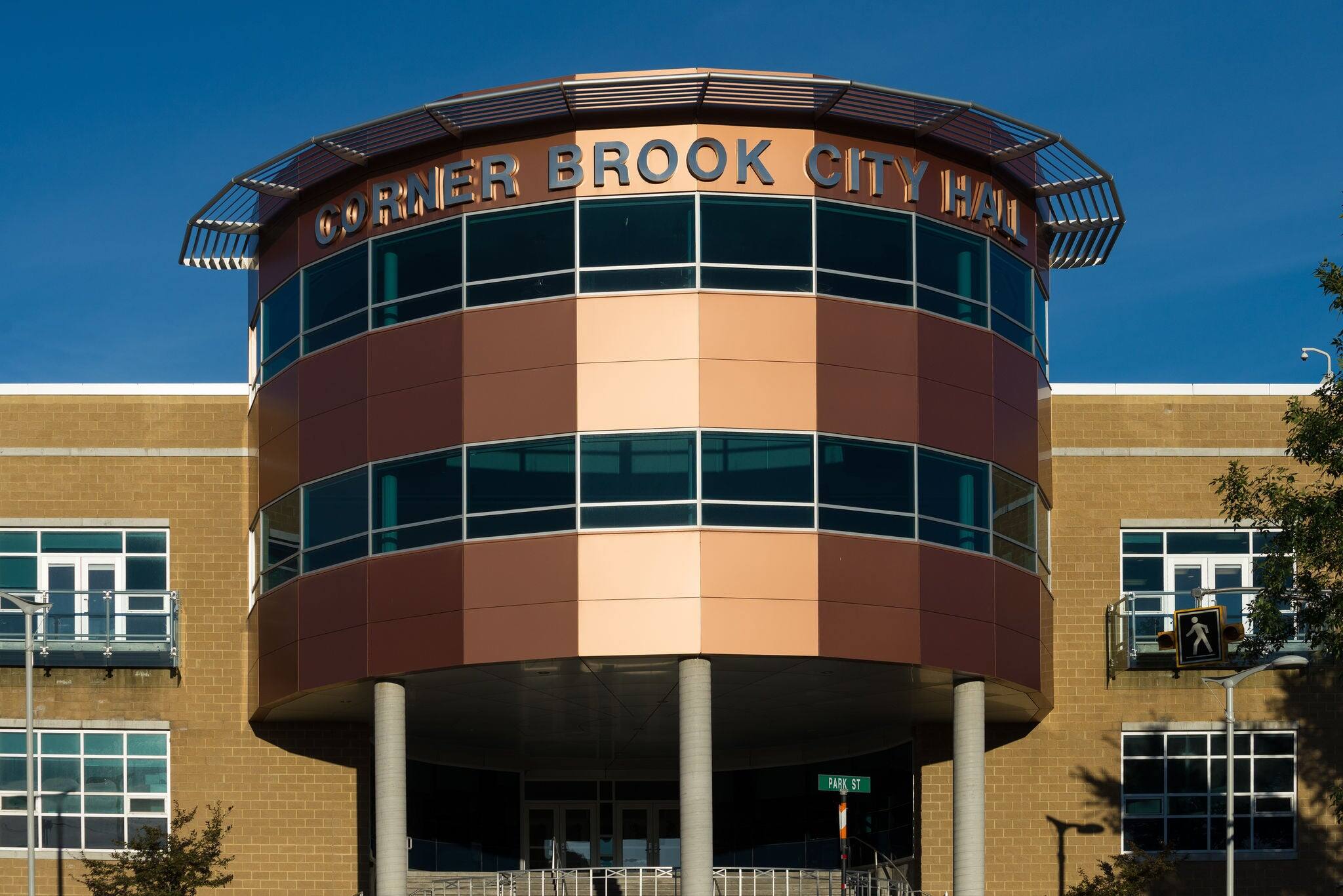 City Hall building in Corner Brook, Newfoundland