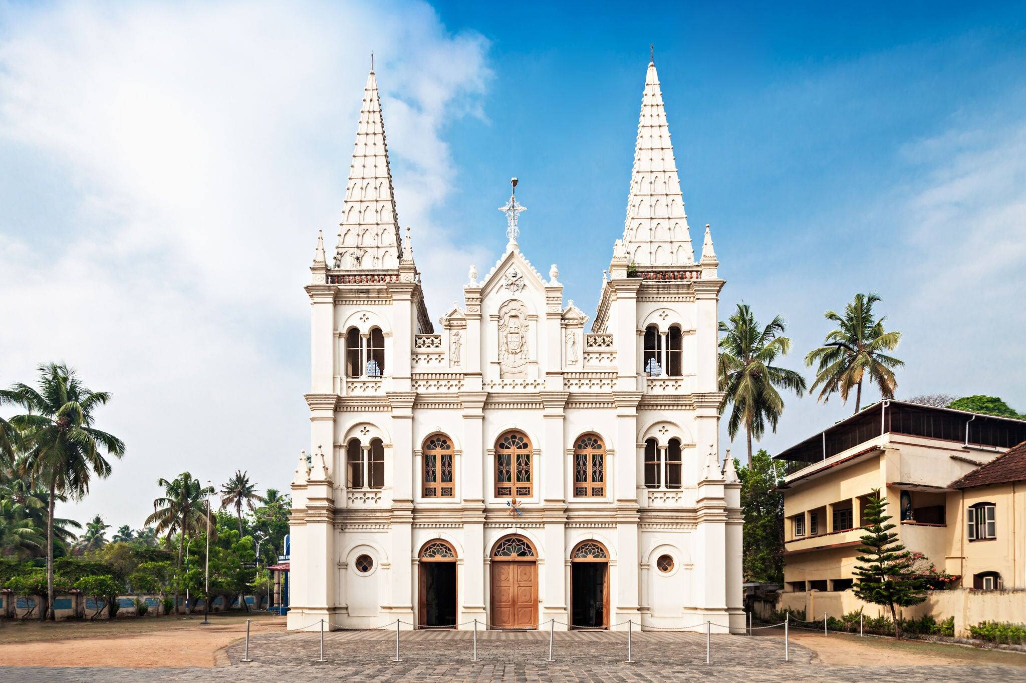 Santa Cruz Basilica in Cochin, Kerala, India