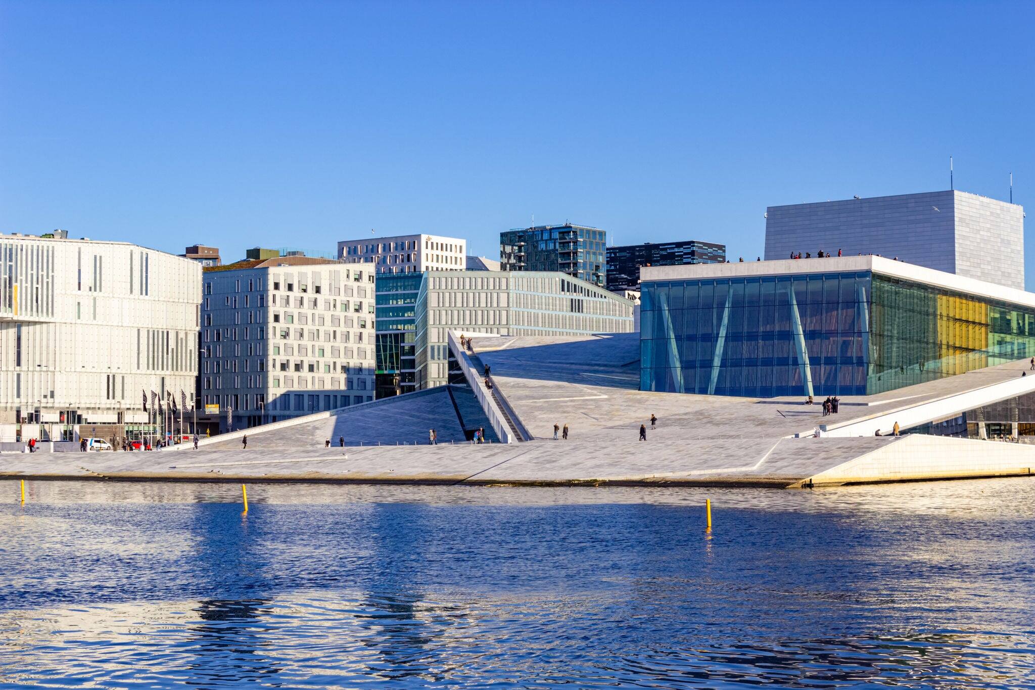Opera House of Oslo, Norway, the Home Of Norwegian National Opera And Ballet