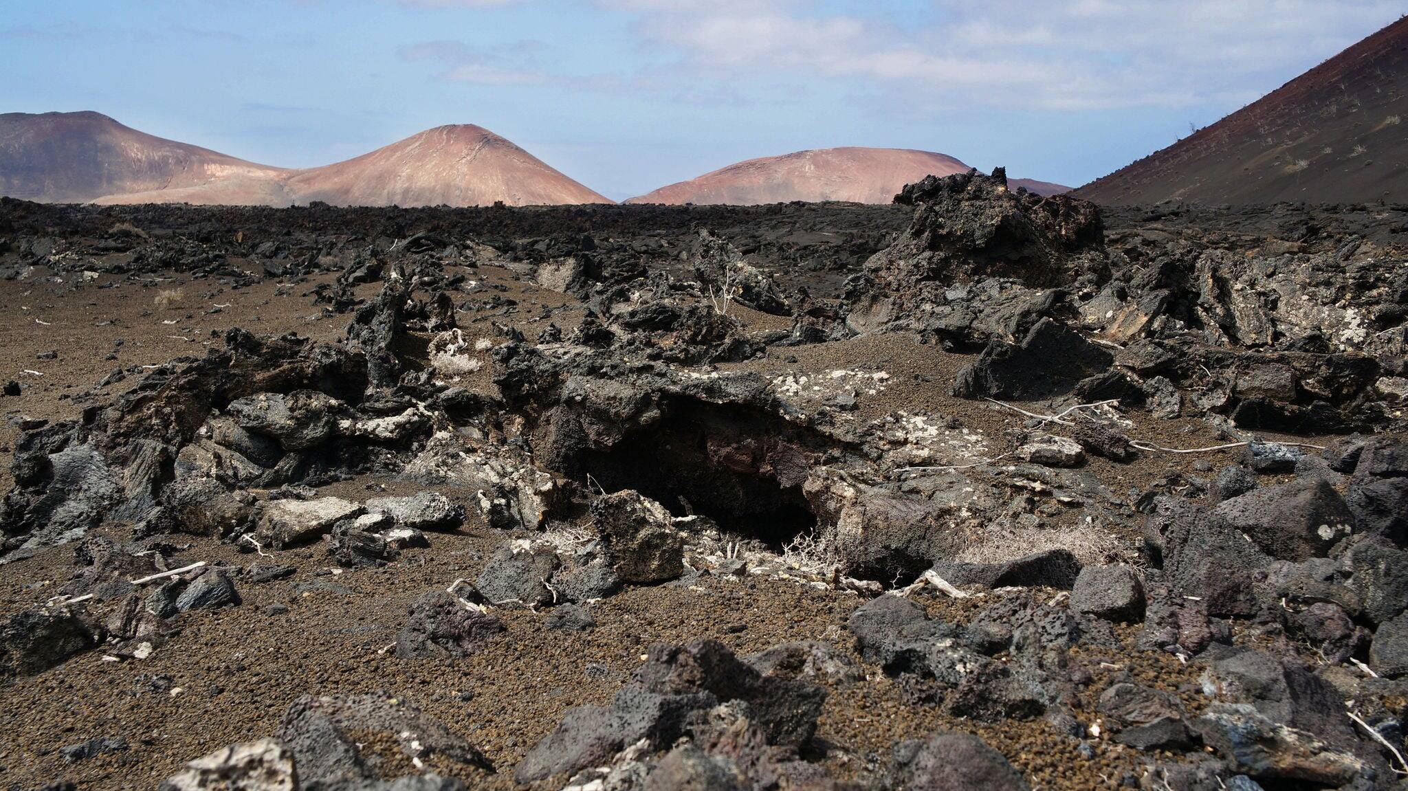 Timanfaya National Park in Lanzarote, Canary Islands, Spain