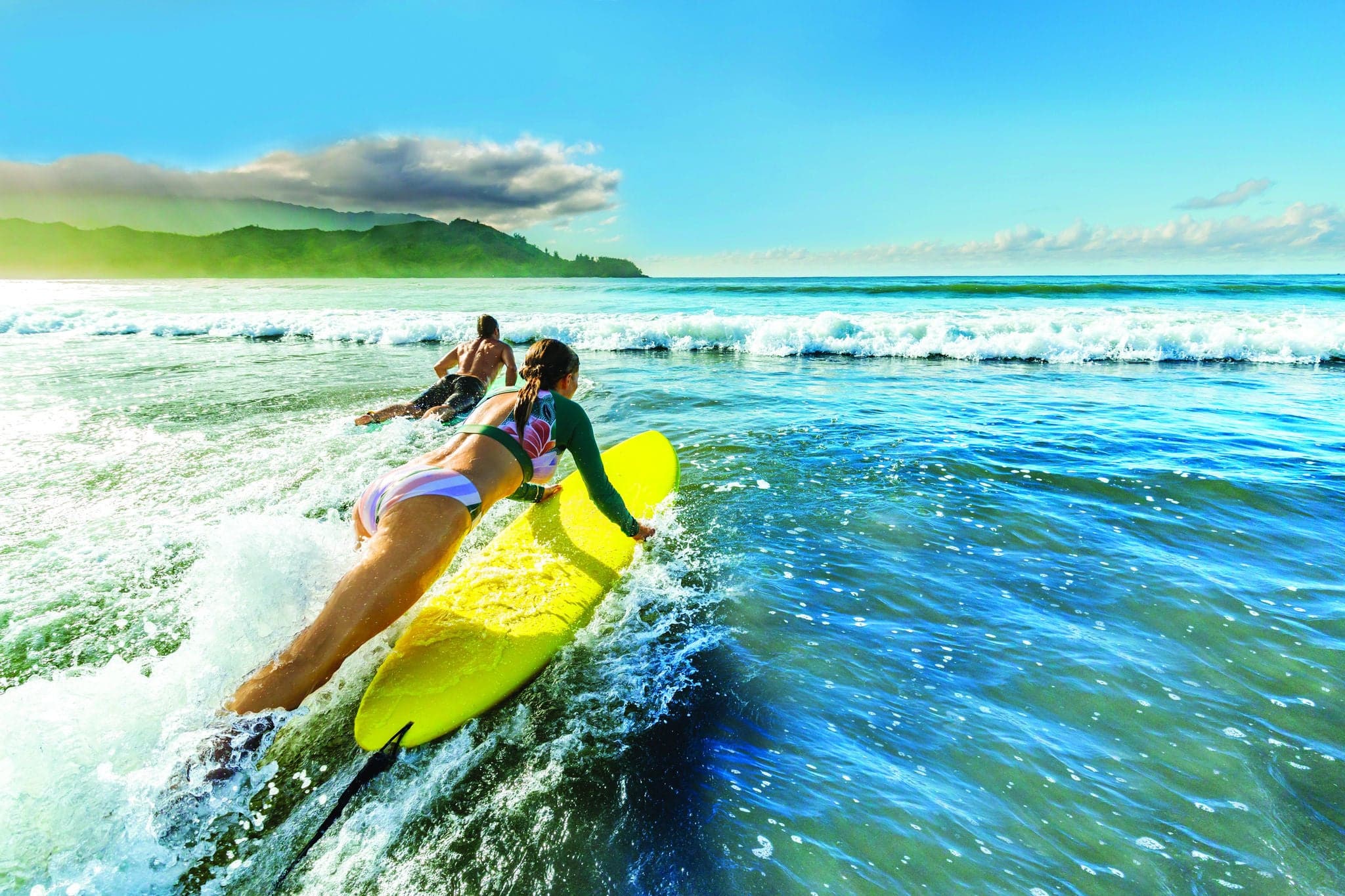 NCL-Hanalei-Beach-Hawaii-Cruise-Couple-Surfing-Blog