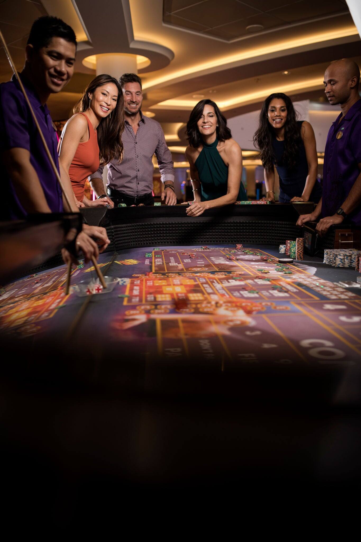 Pila de fichas de casino.