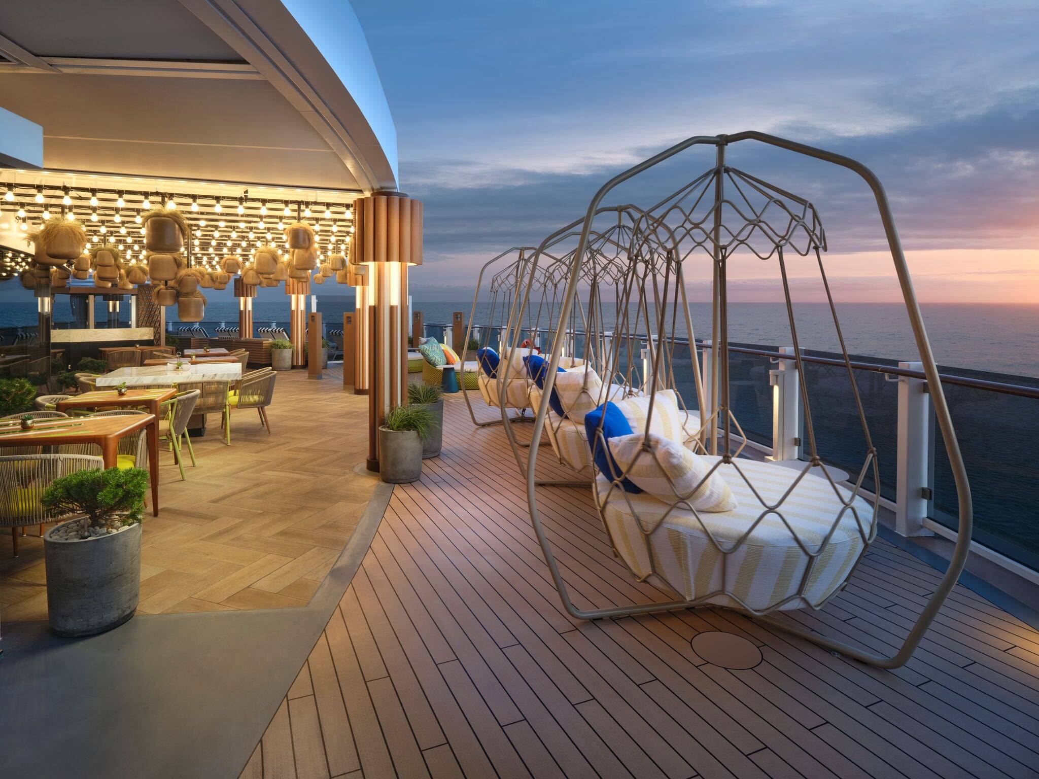 NCL Prima Bars Lounges Indulge Outdoor Lounge