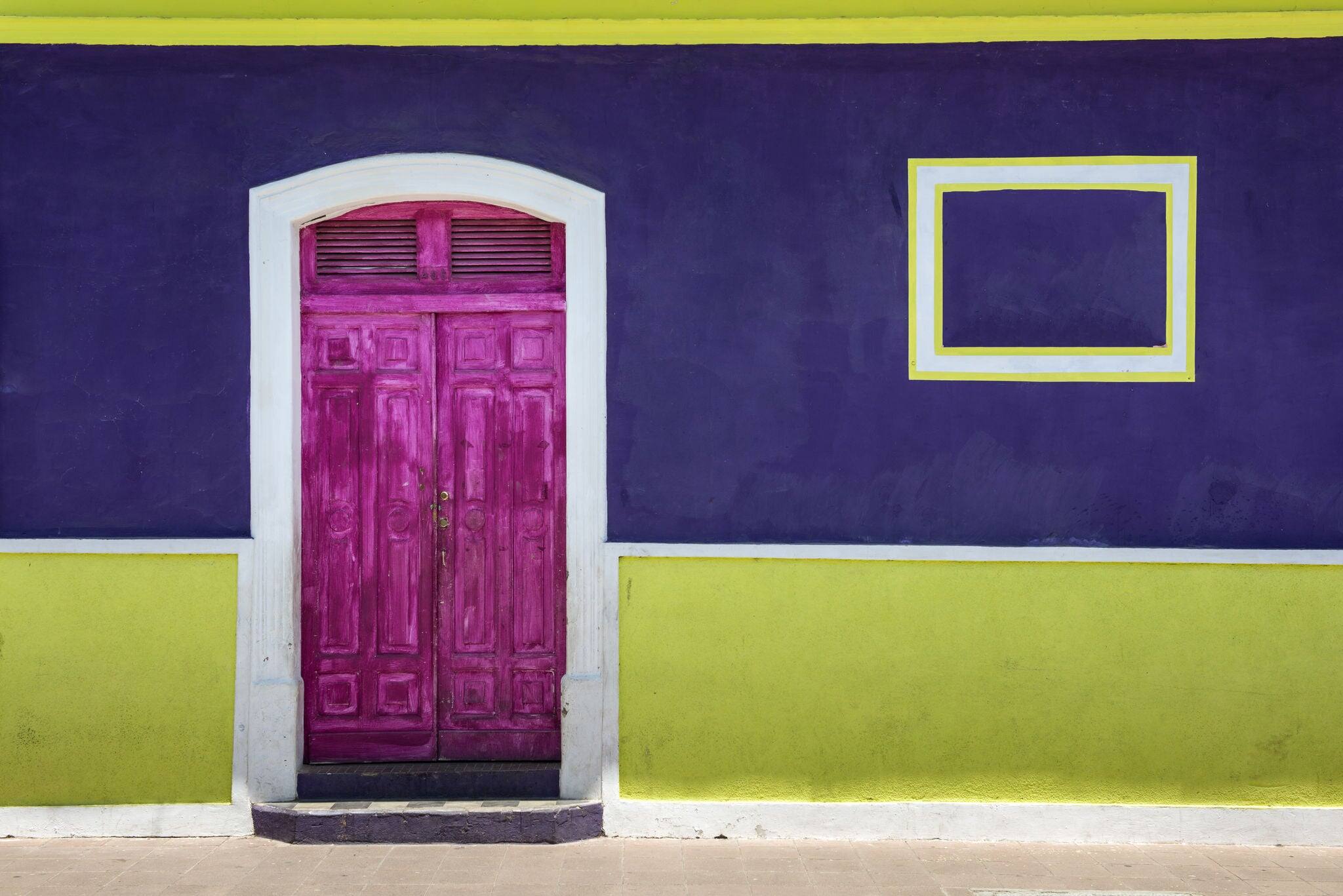 Colonial city of Leon in northern Nicaragua, Central America