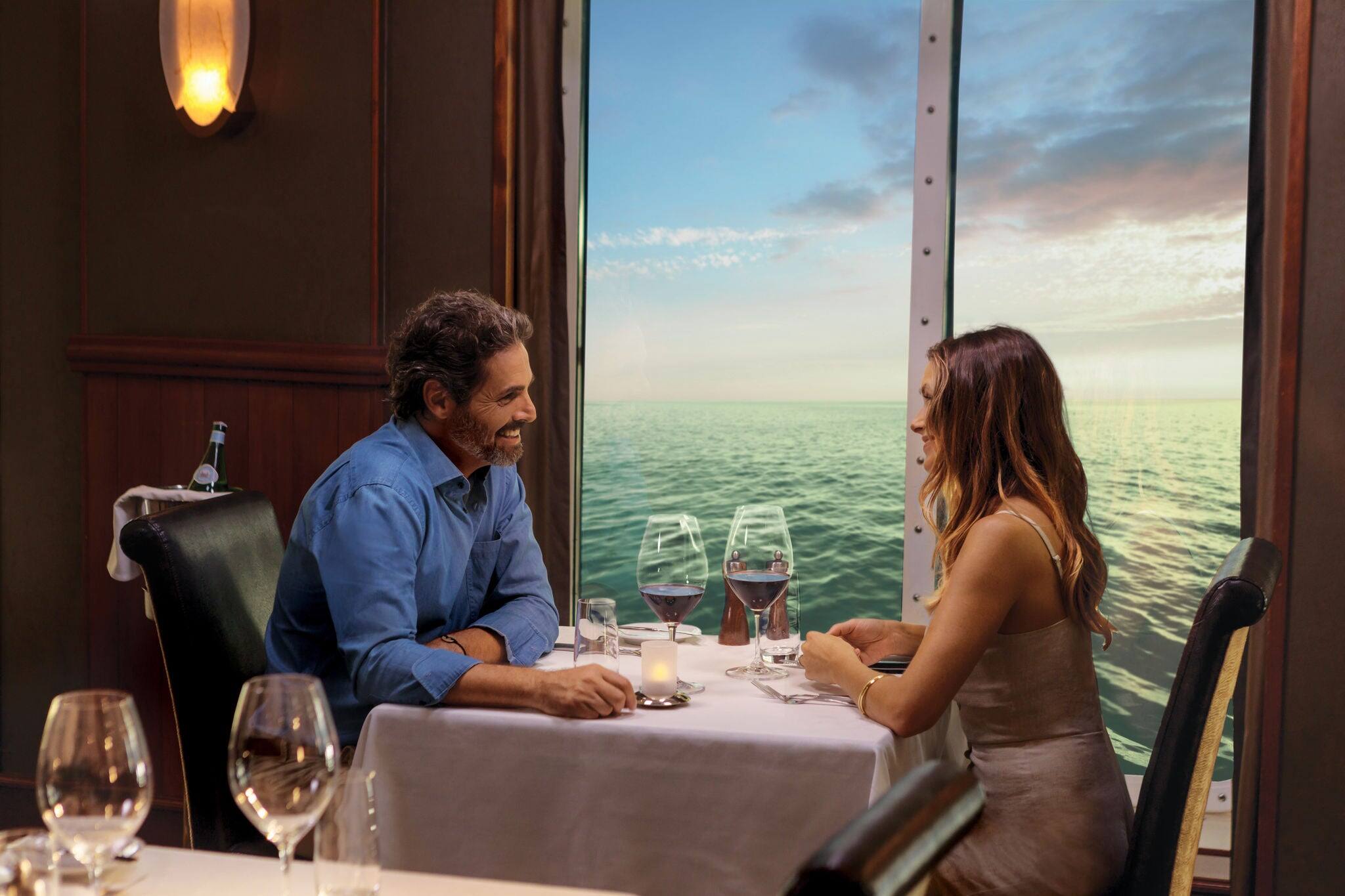 Cena con vista panorámica