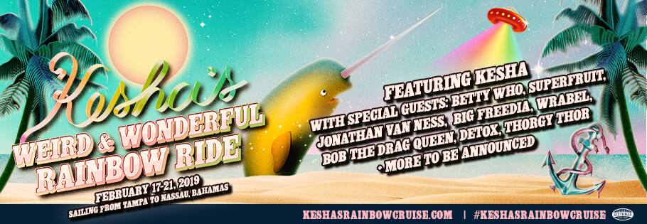 Kesha’s Weird & Wonderful Rainbow Ride