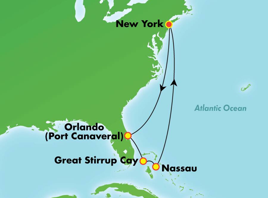 Bahamas y Florida, desde Nueva York, 7 días Bahamas y Florida, desde Nueva York, 7 días