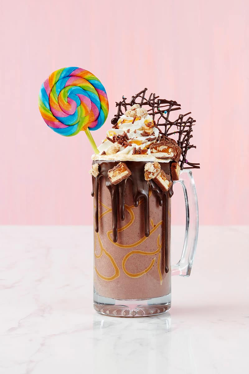 Coco's Snickers Bar Milkshake Norwegian Bliss Coco's Menu