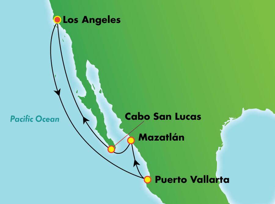 Riviera Mexicana desde Los Ángeles, 7 días Riviera Mexicana desde Los Ángeles, 7 días