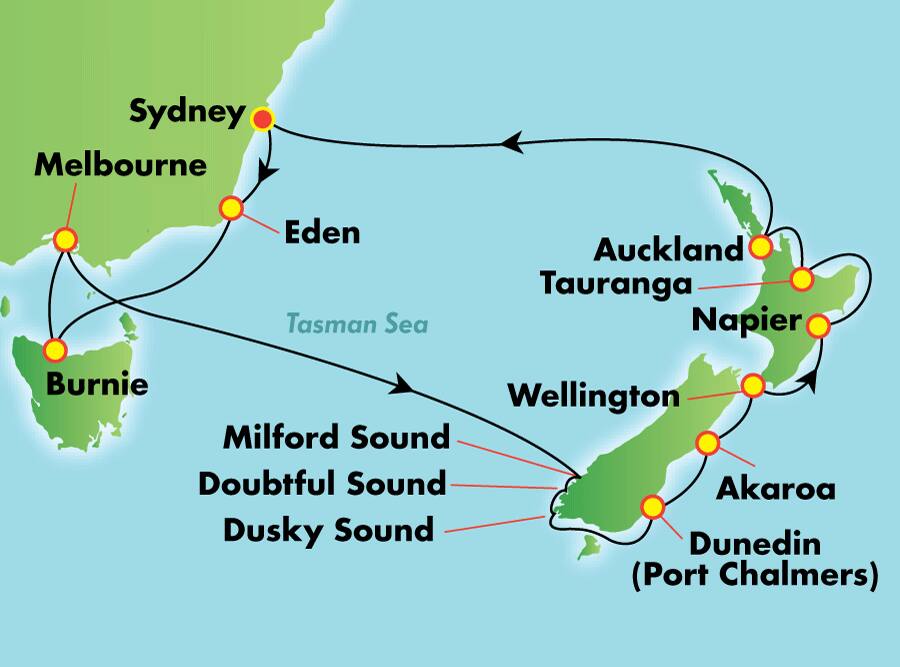 Australia y Nueva Zelanda desde Sydney, 16 días Australia y Nueva Zelanda desde Sydney, 16 días