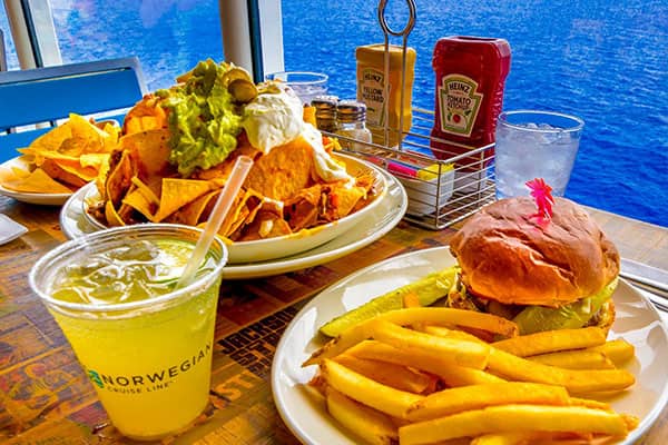 Delicious meals at Margaritaville Delicious meals at Margaritaville