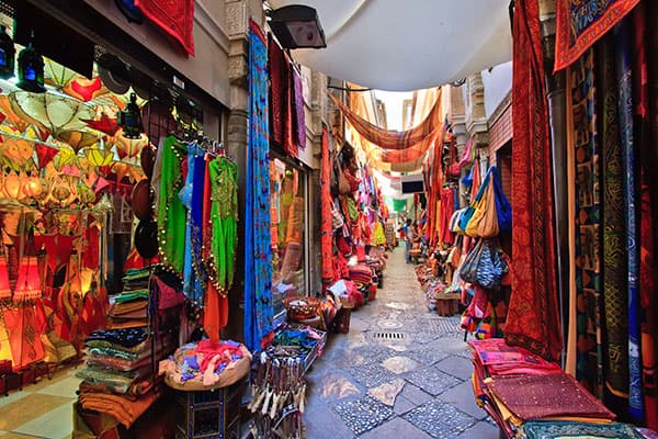 Beautiful fabrics in Spain Beautiful fabrics in Spain