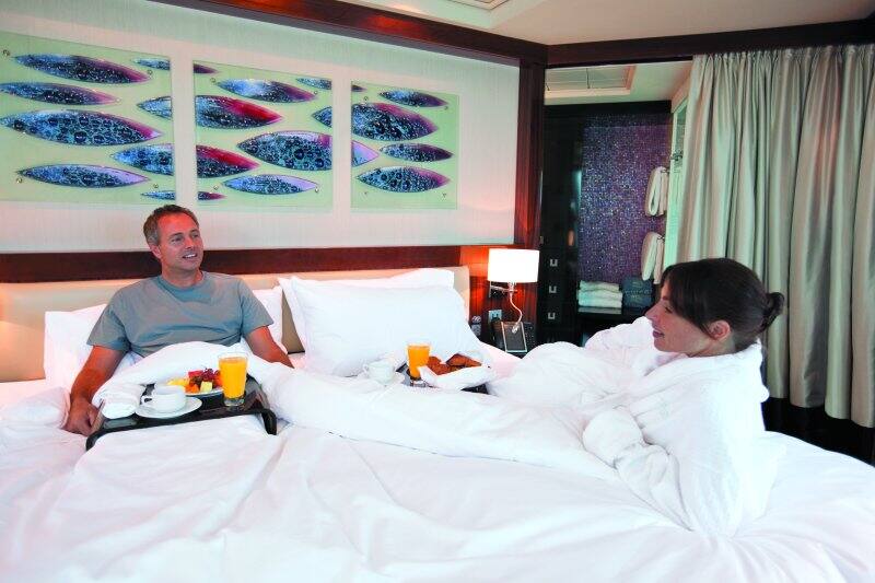 Breakfast in Bed Norwegian Cruise Line Room Service