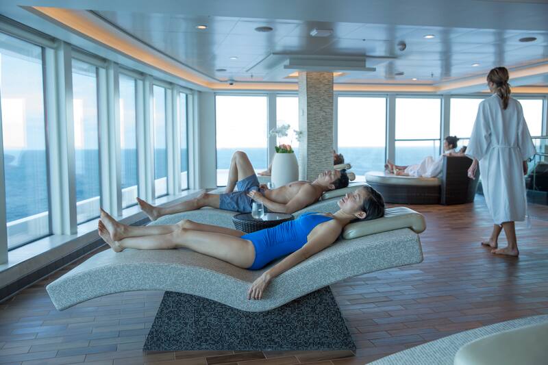 Mandara Spa on Norwegian Escape Mandara Spa on Norwegian Escape